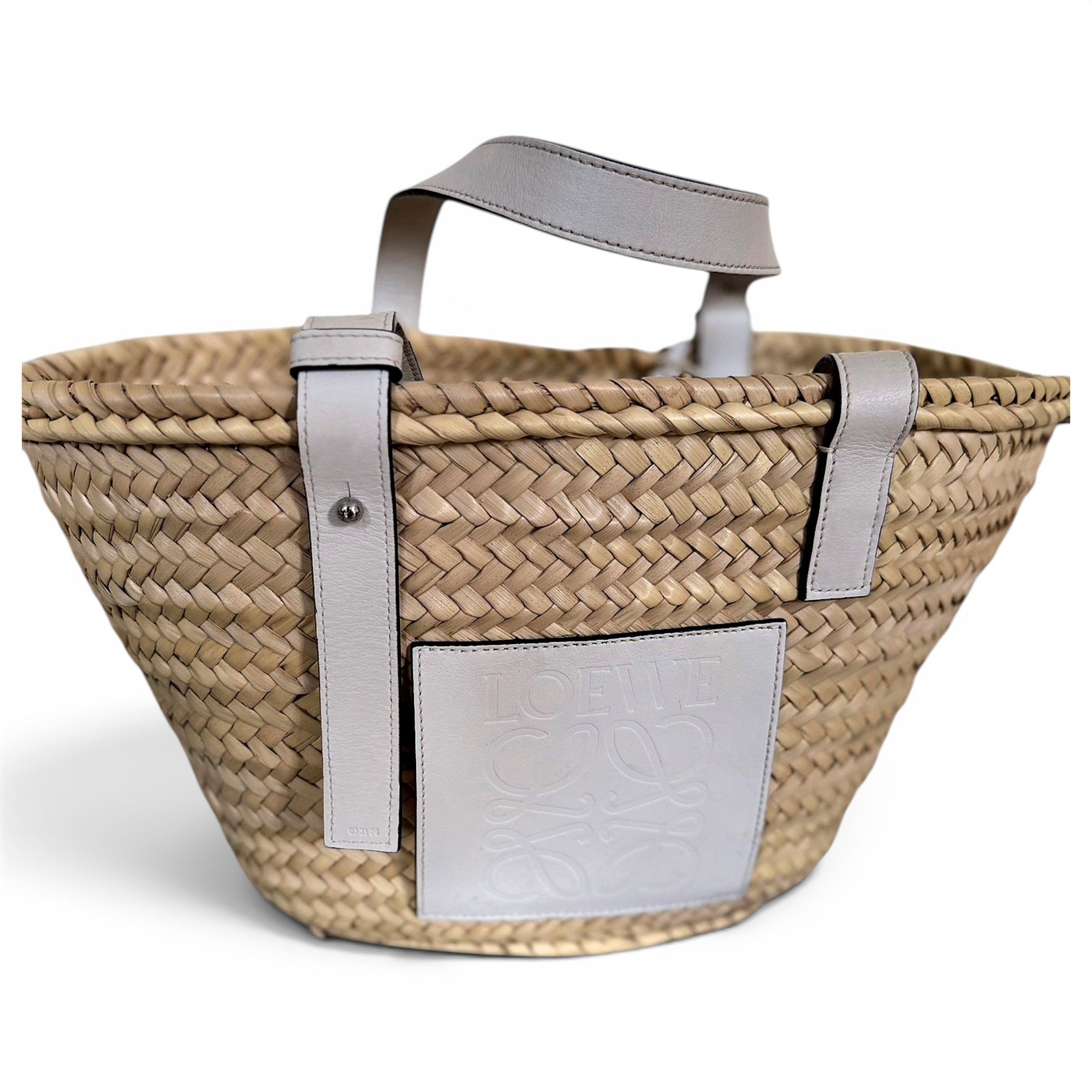 Basket Bag leather tote