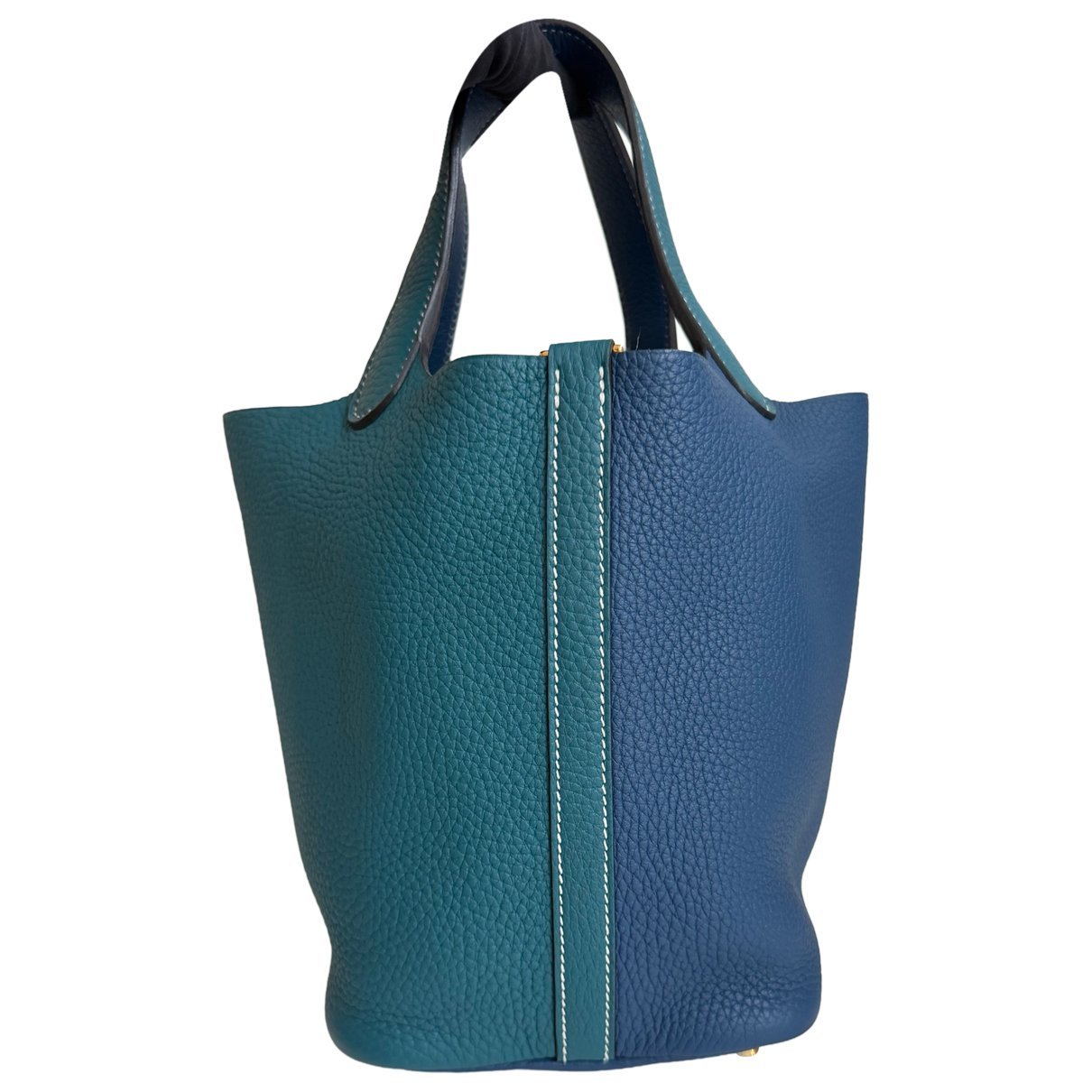 Picotin leather handbag