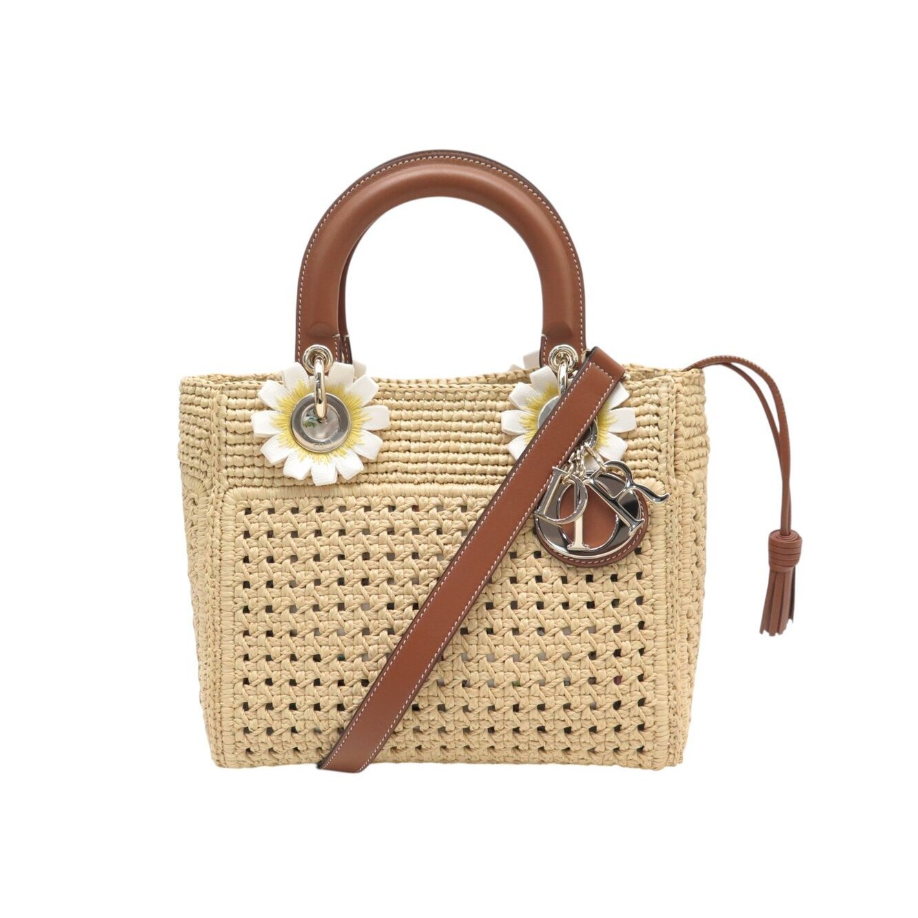 Linen crossbody bag
