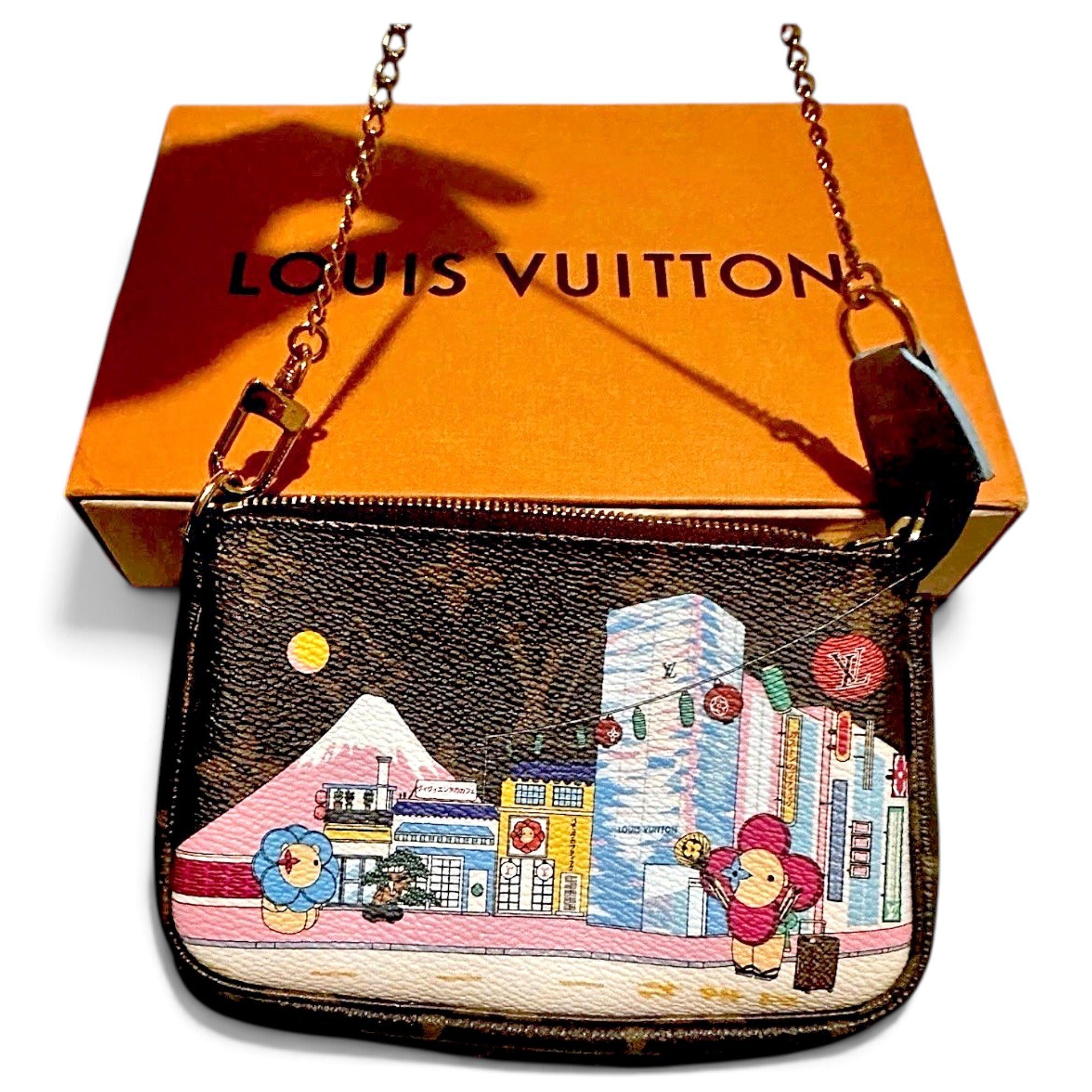 Multi Pochette Accessoires leather handbag
