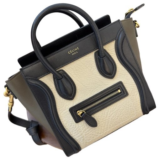 Celine Nano Luggage leather handbag