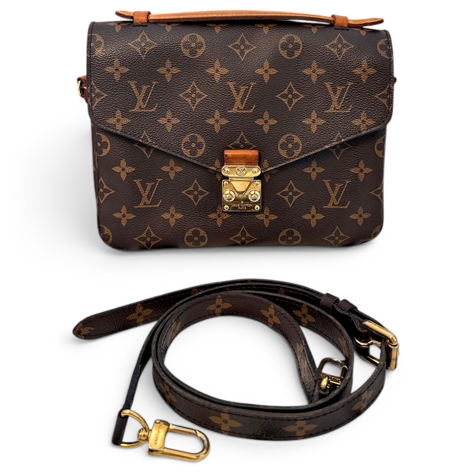 Metis leather crossbody bag