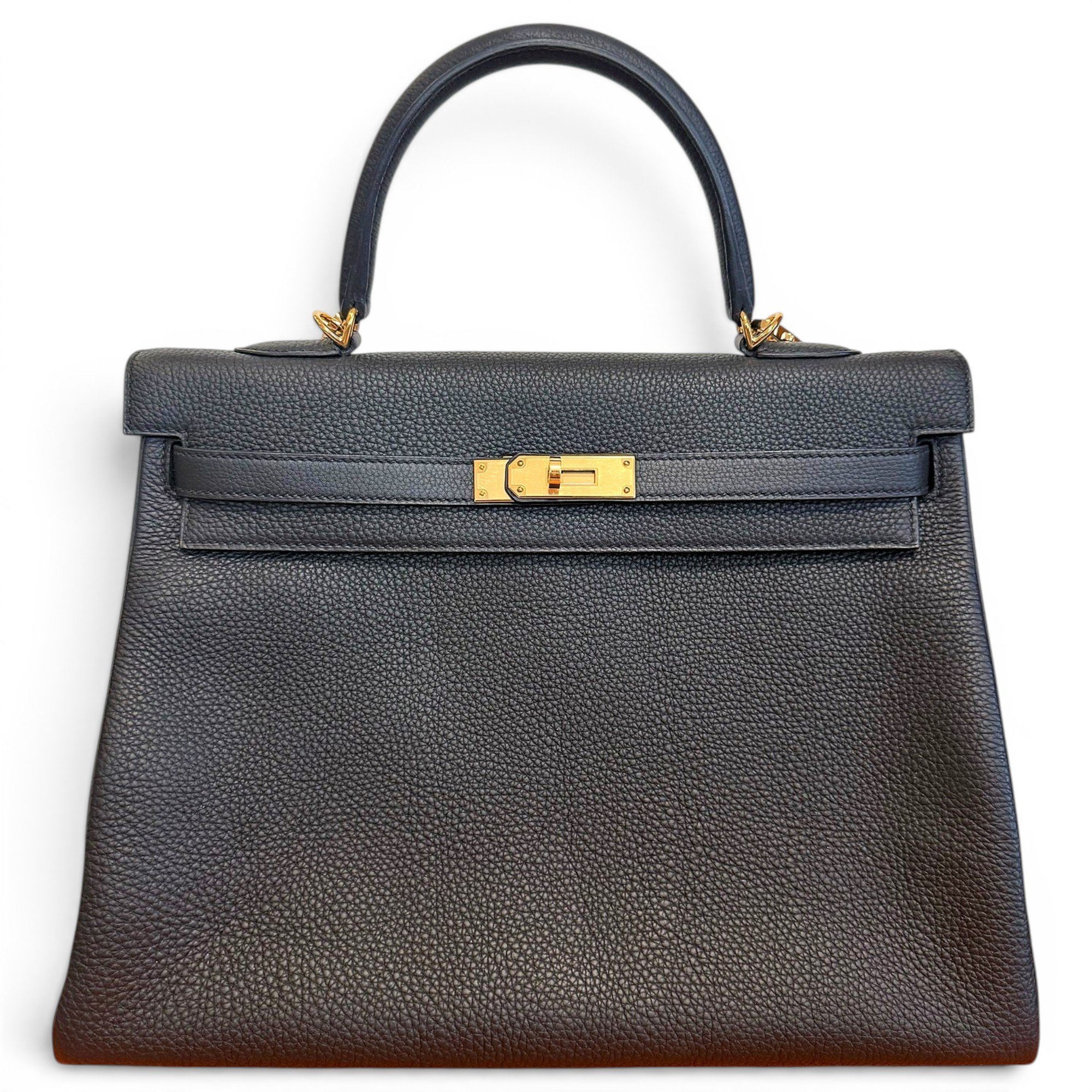 Kelly 35 leather handbag