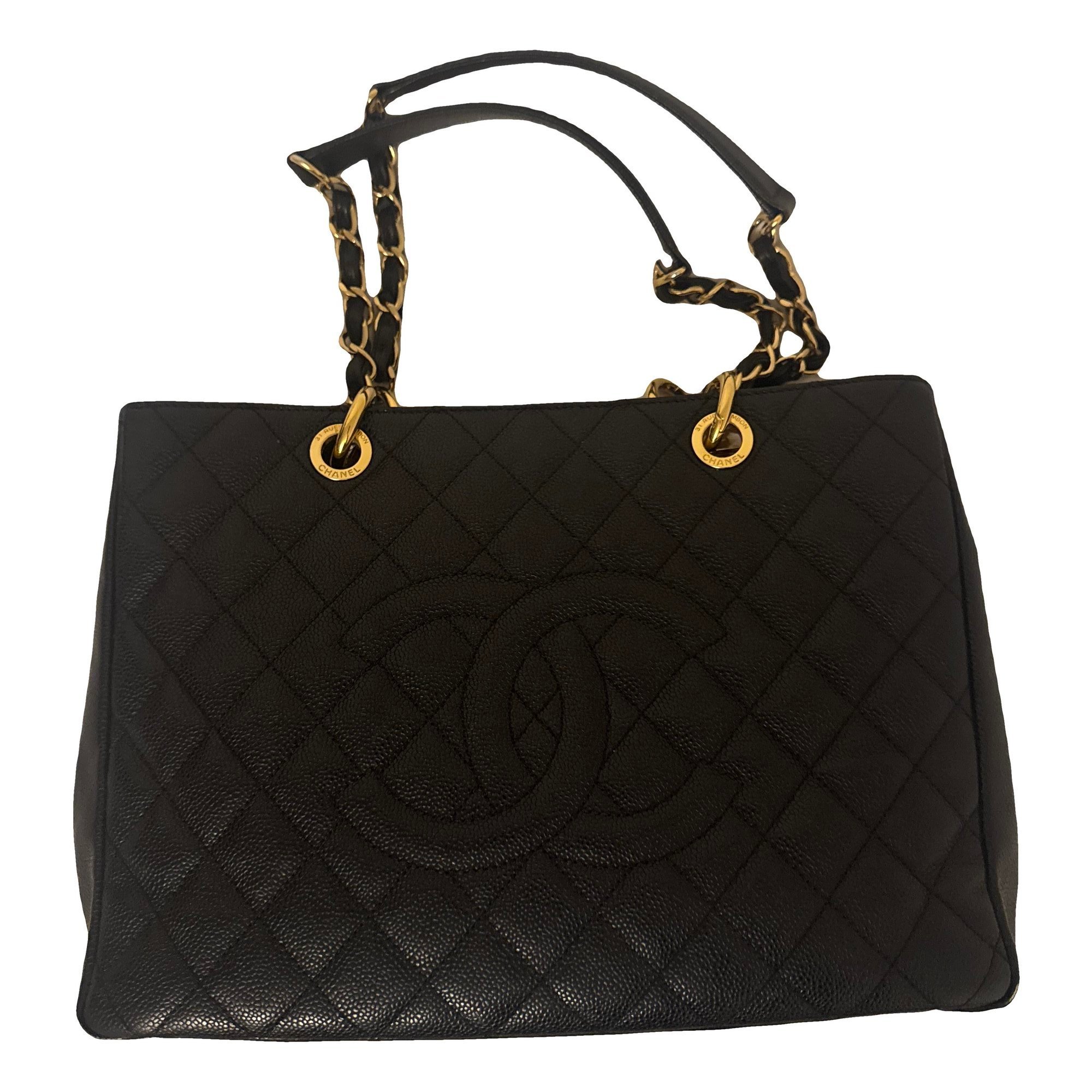 Grand shopping leather handbag
