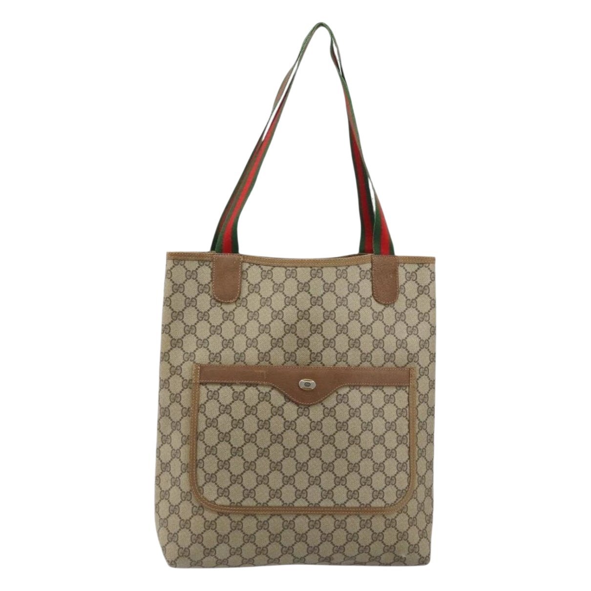 Leather tote