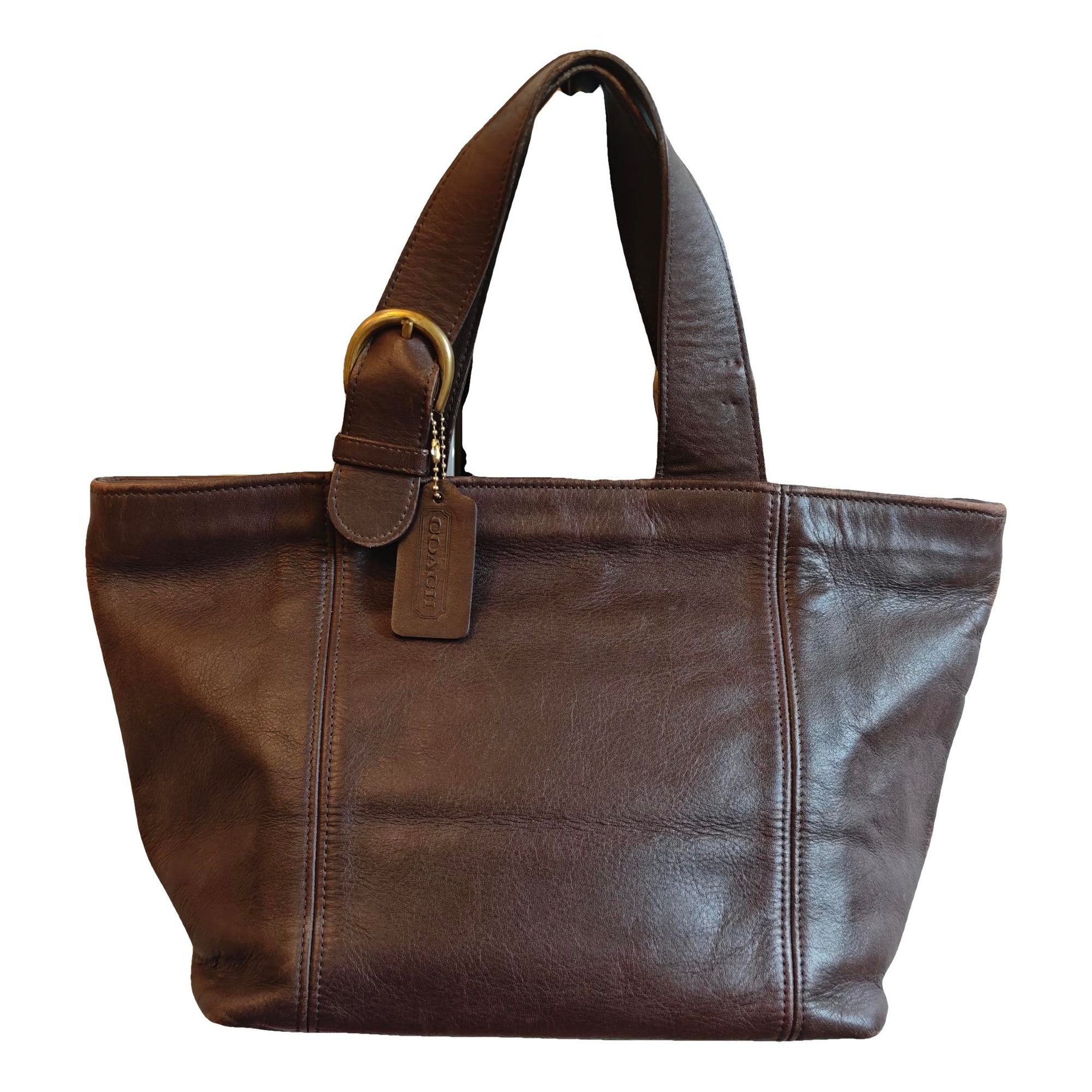 Signature Sufflette leather handbag