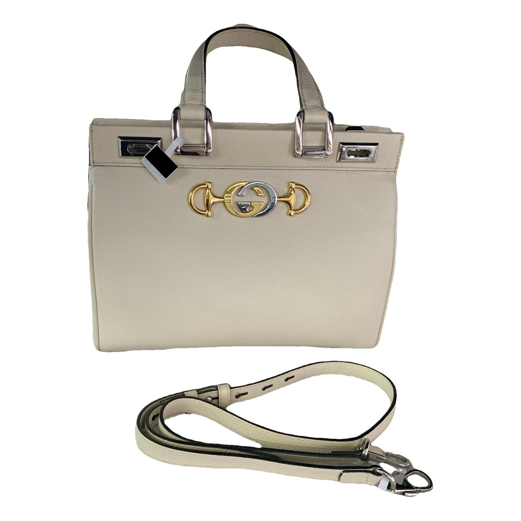 Zumi leather handbag