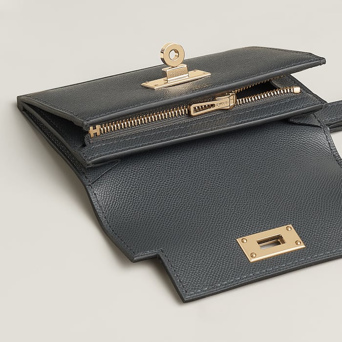 Gris Misty Kelly Pocket Slim Wallet