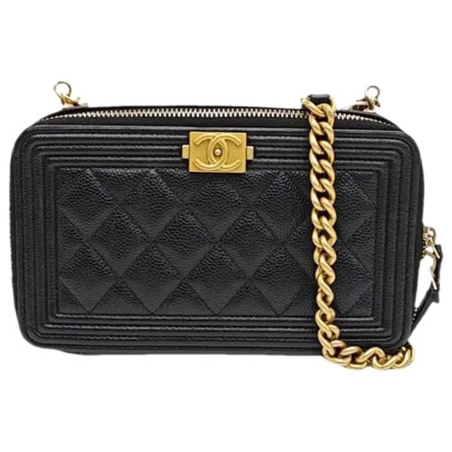 Leather crossbody bag