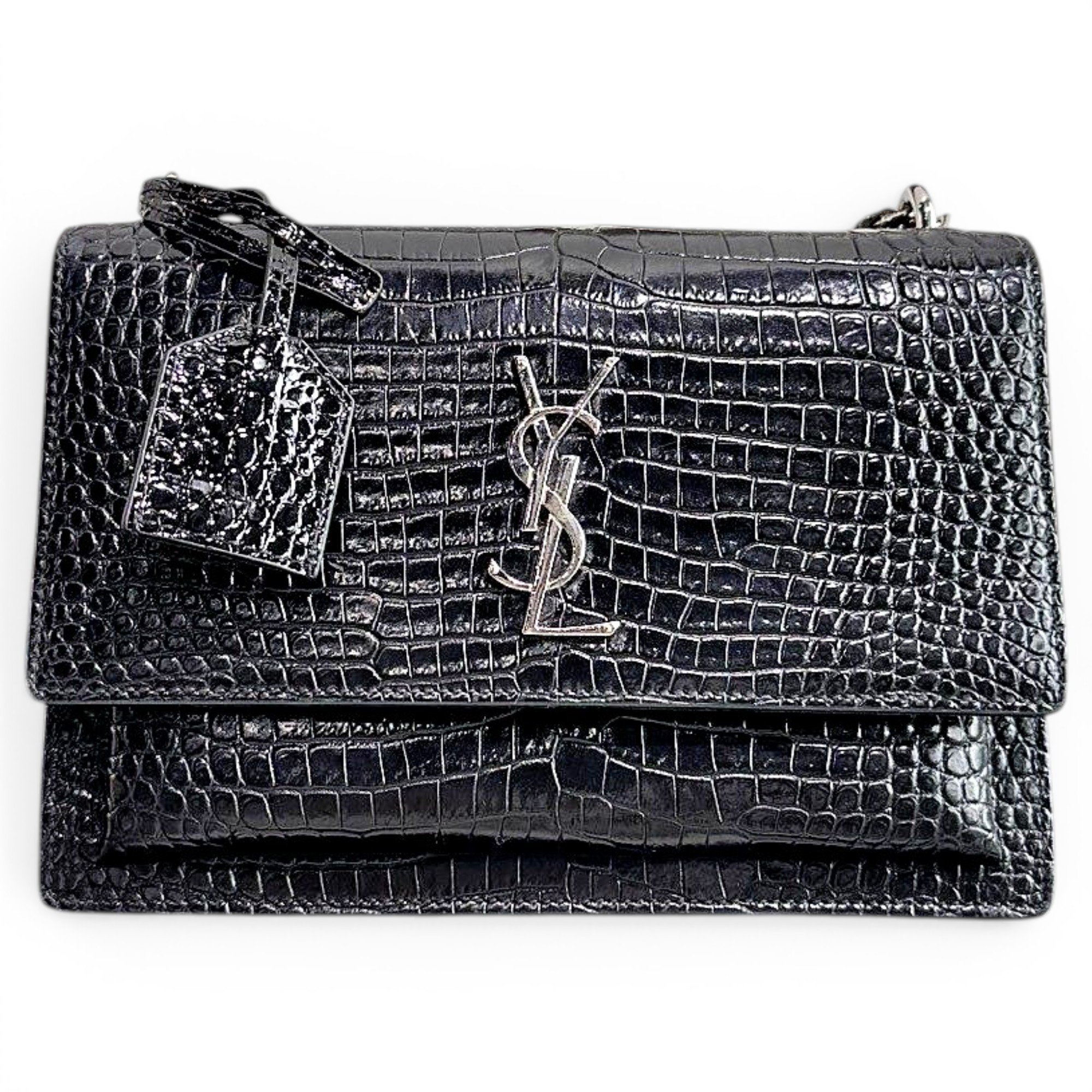 Sunset leather handbag