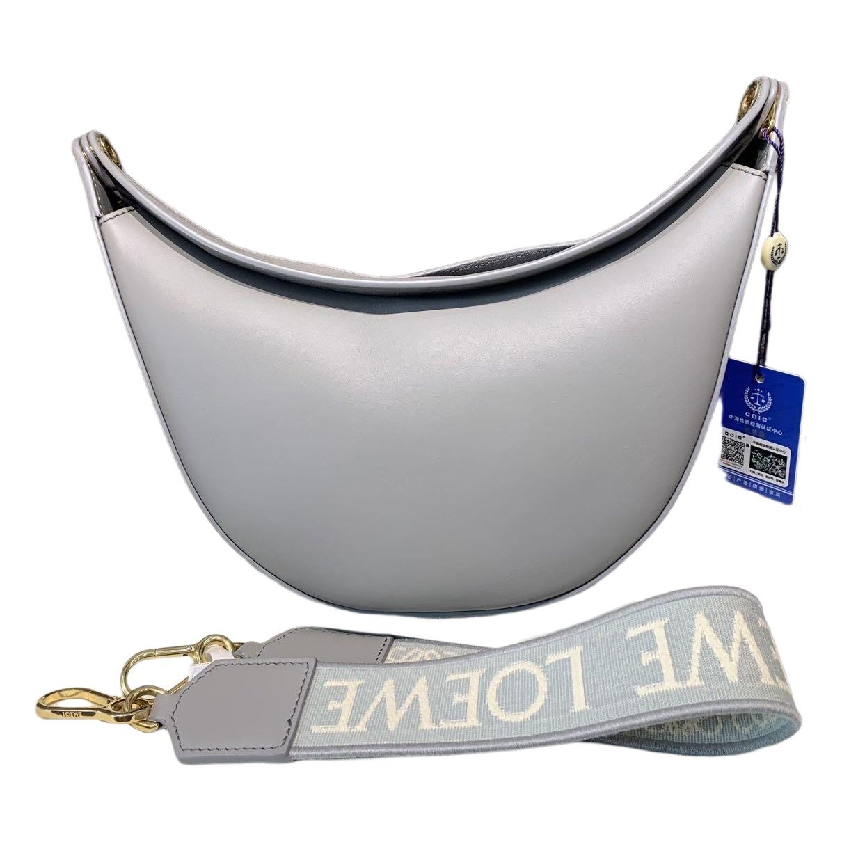 Luna leather handbag