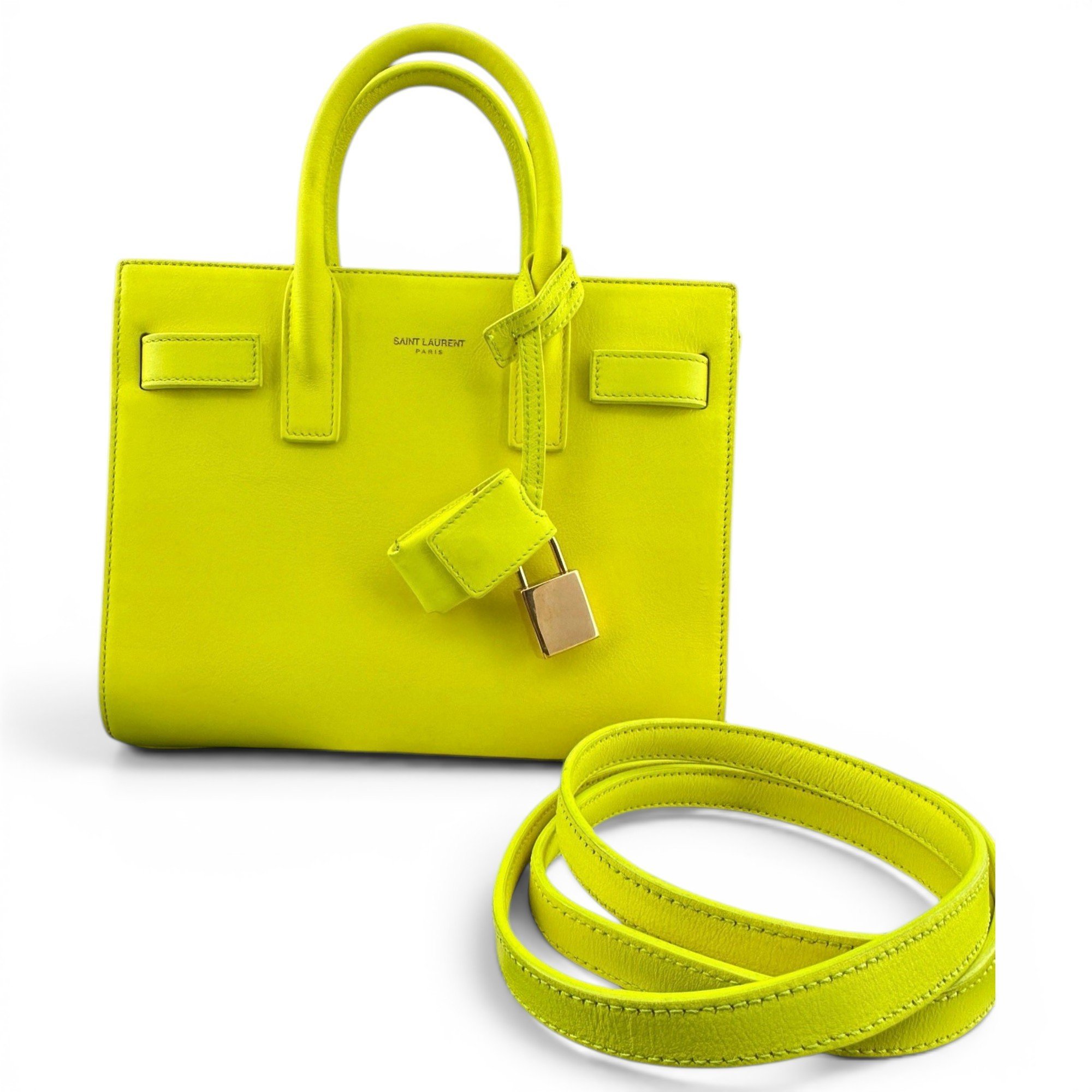 Sac de Jour leather tote