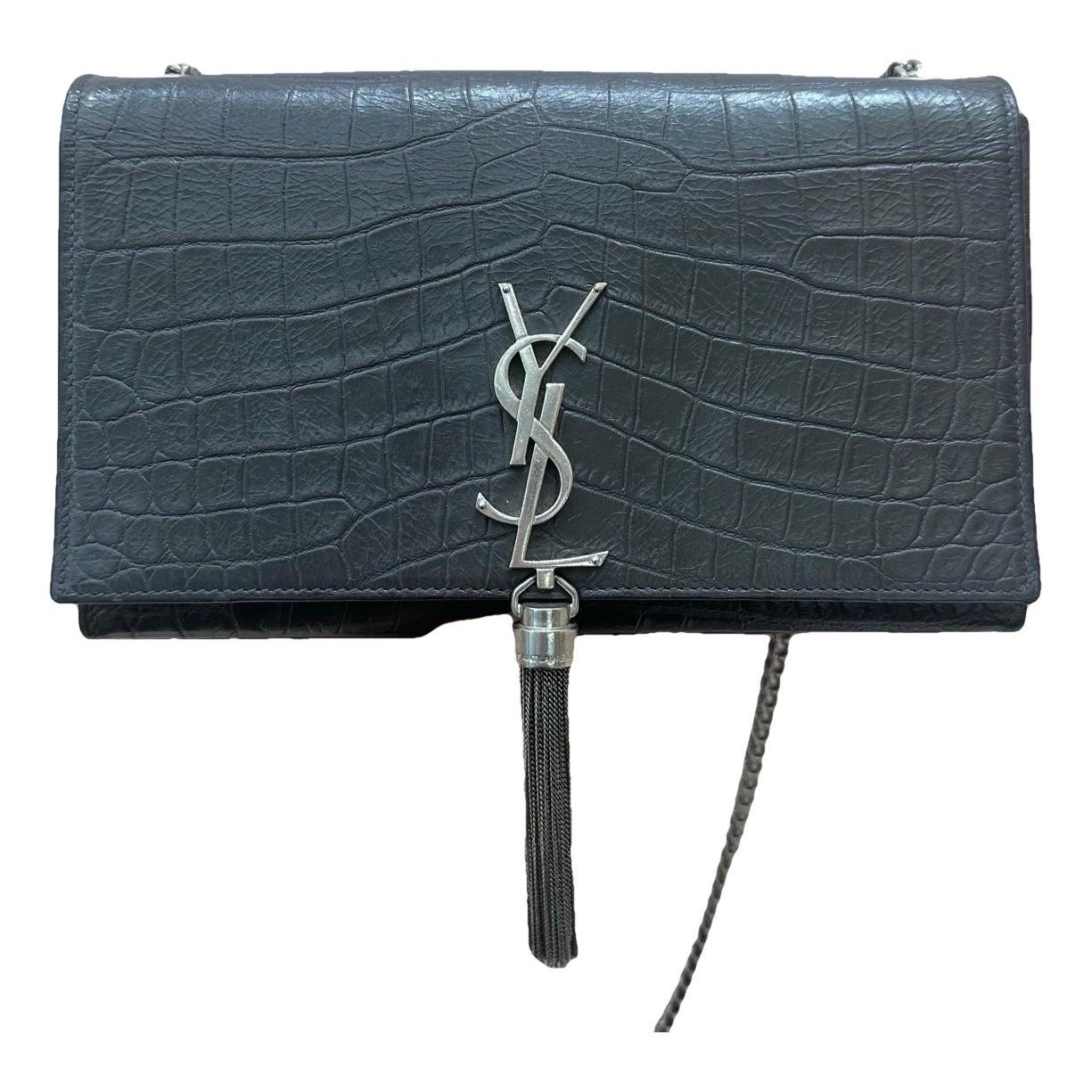 Pompom Kate leather handbag