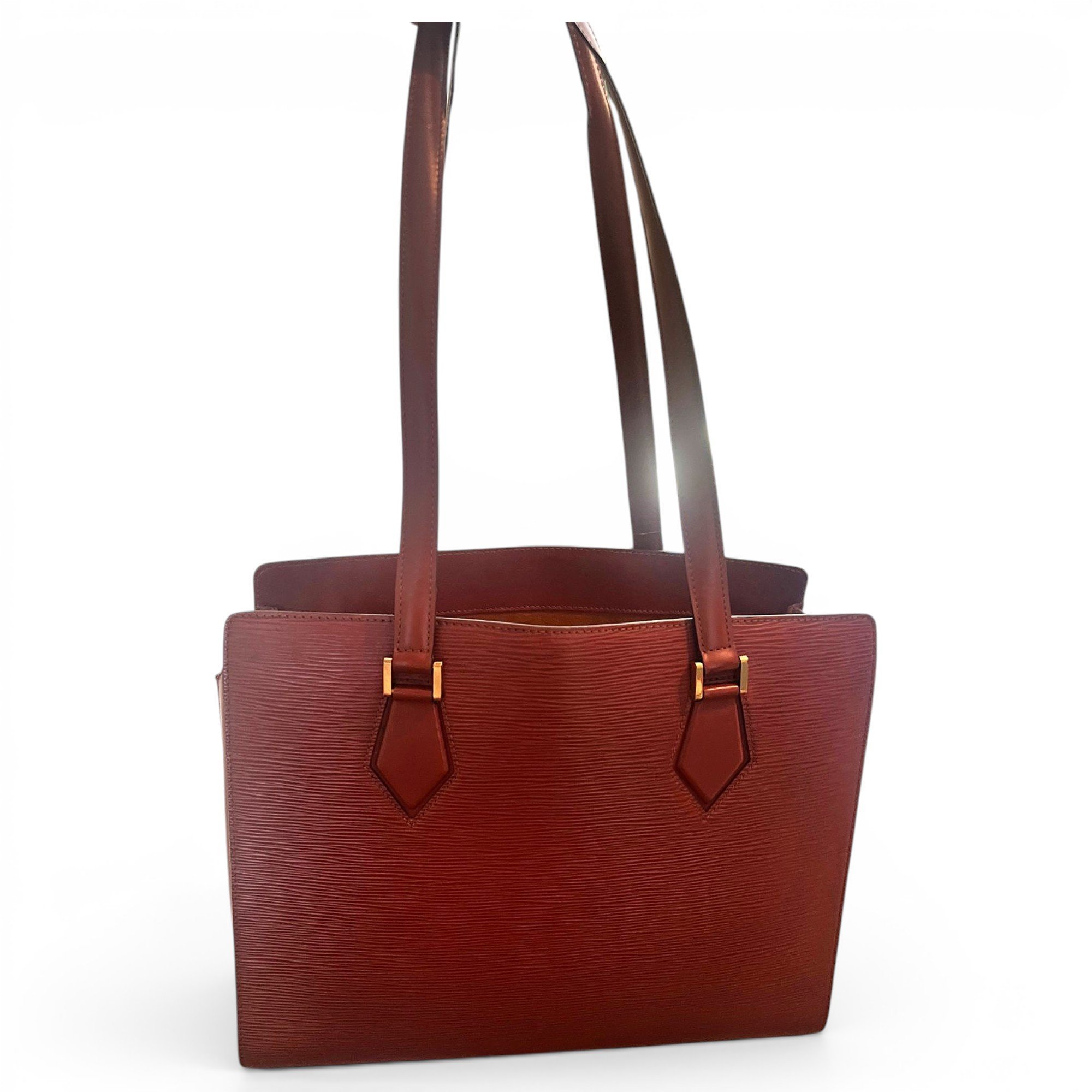 Leather handbag