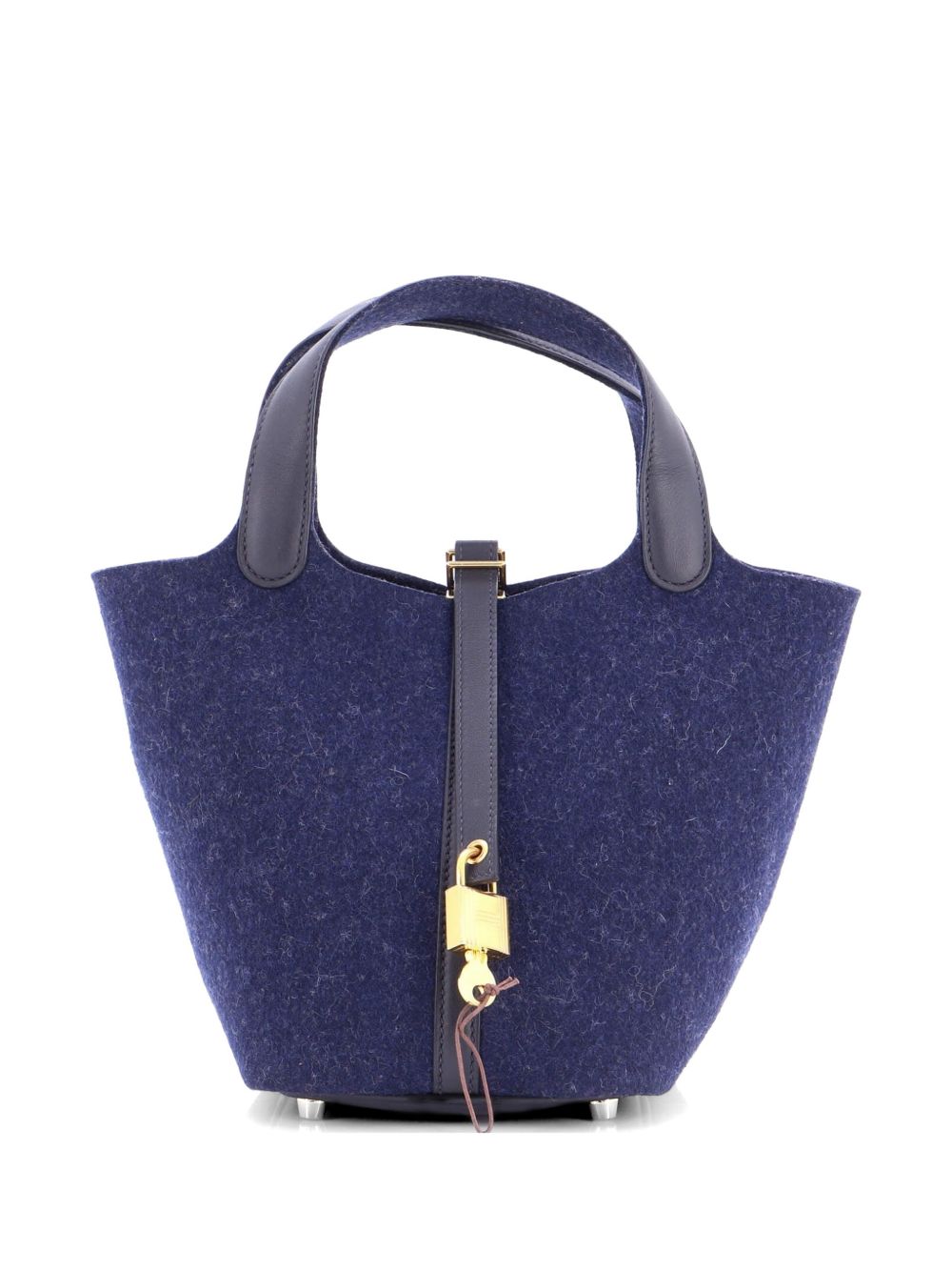 Picotin Lock Bag Felt with Leather PM bucket bag