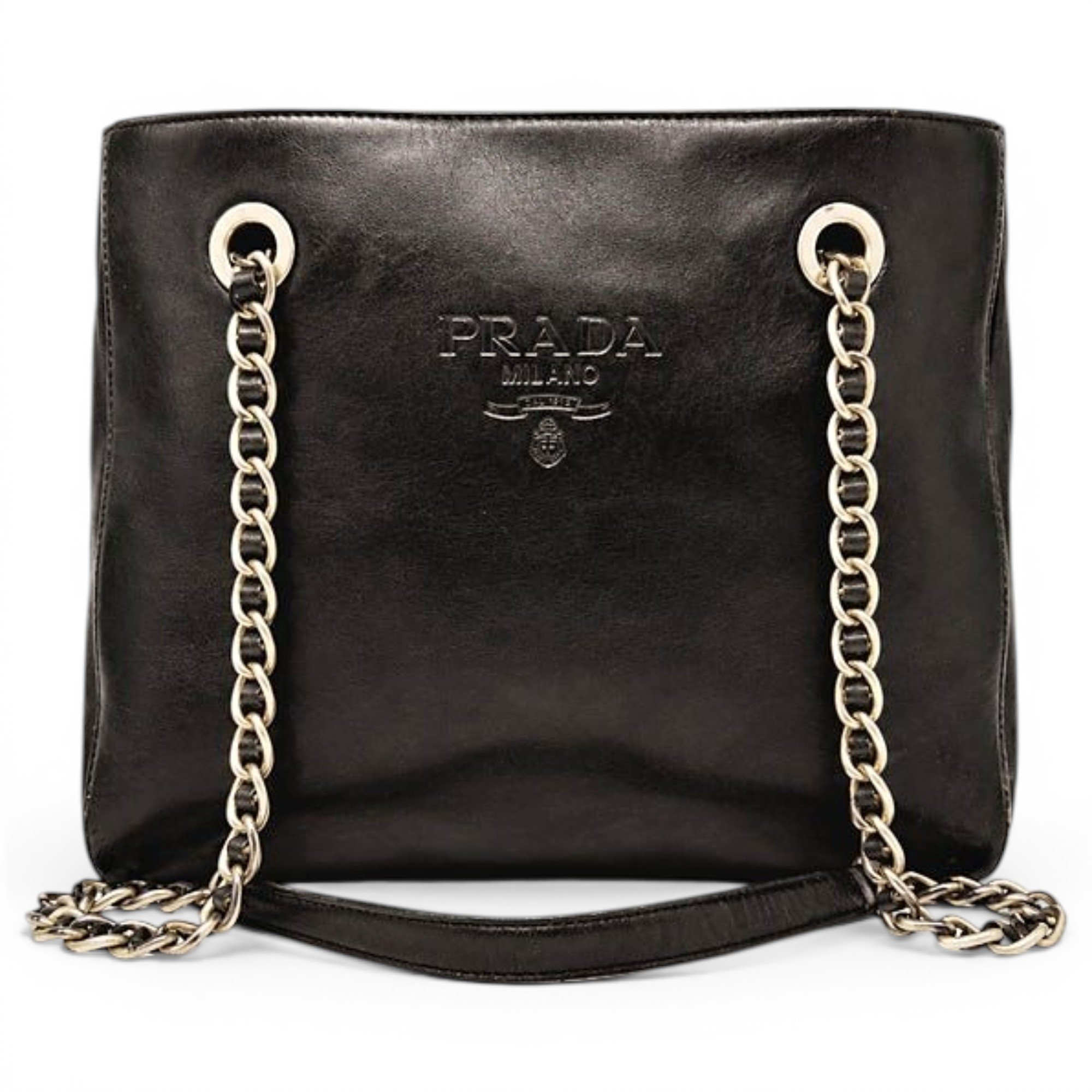 Leather tote