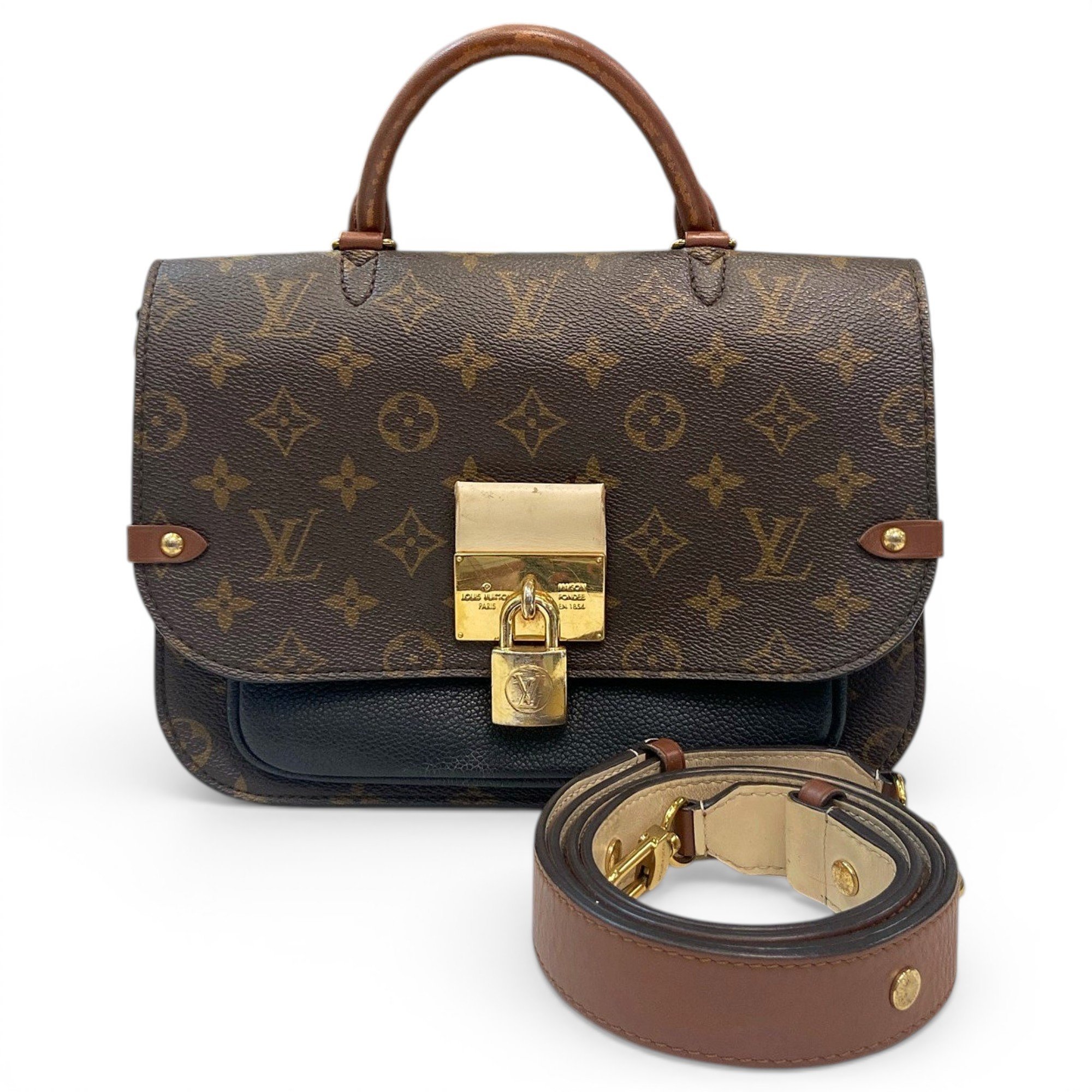 Leather satchel