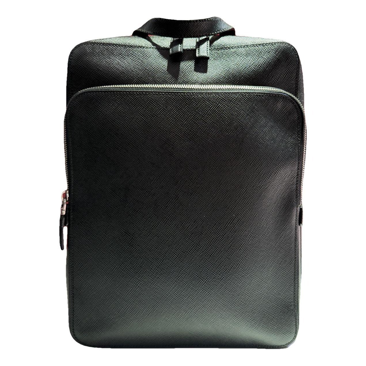 Leather backpack