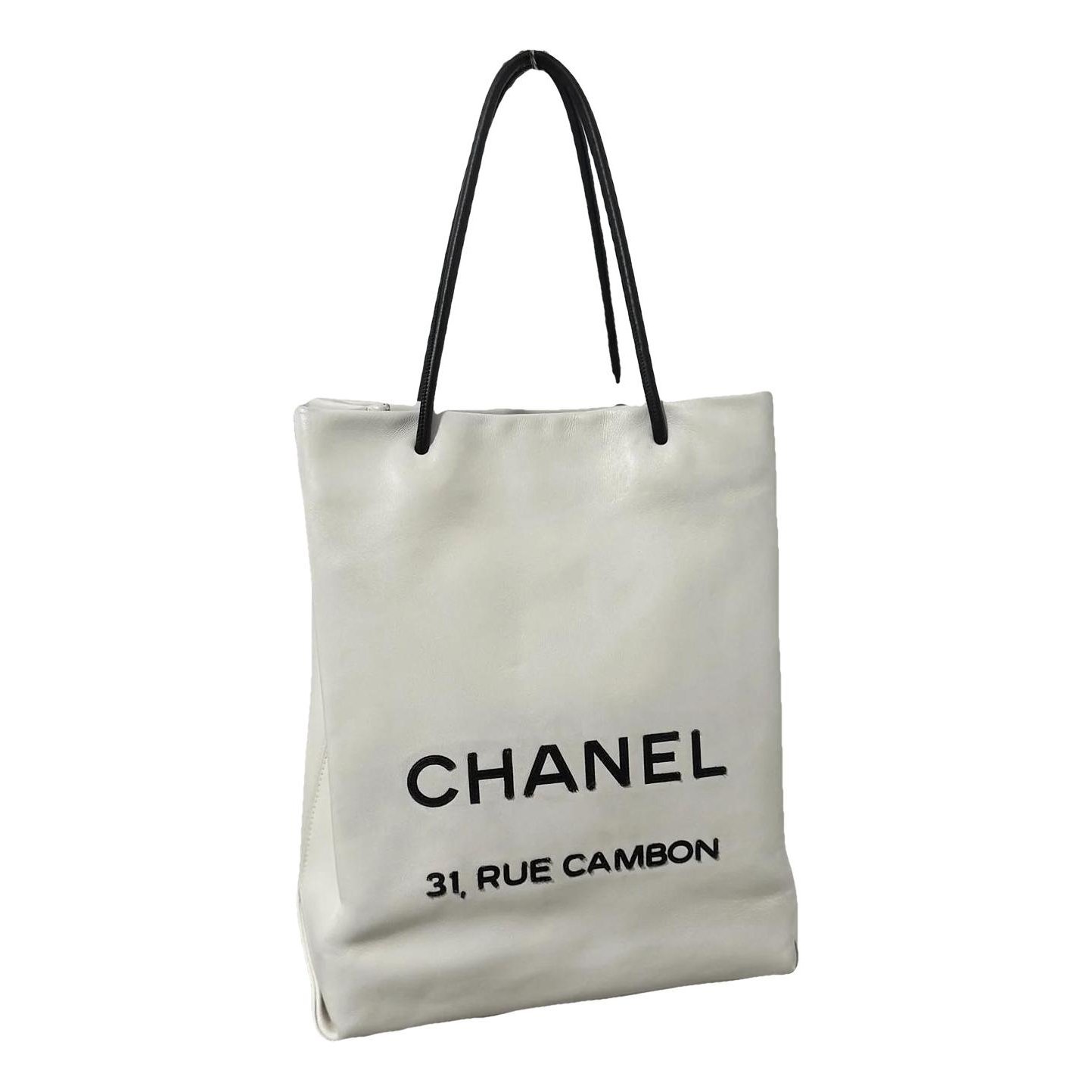 Leather tote