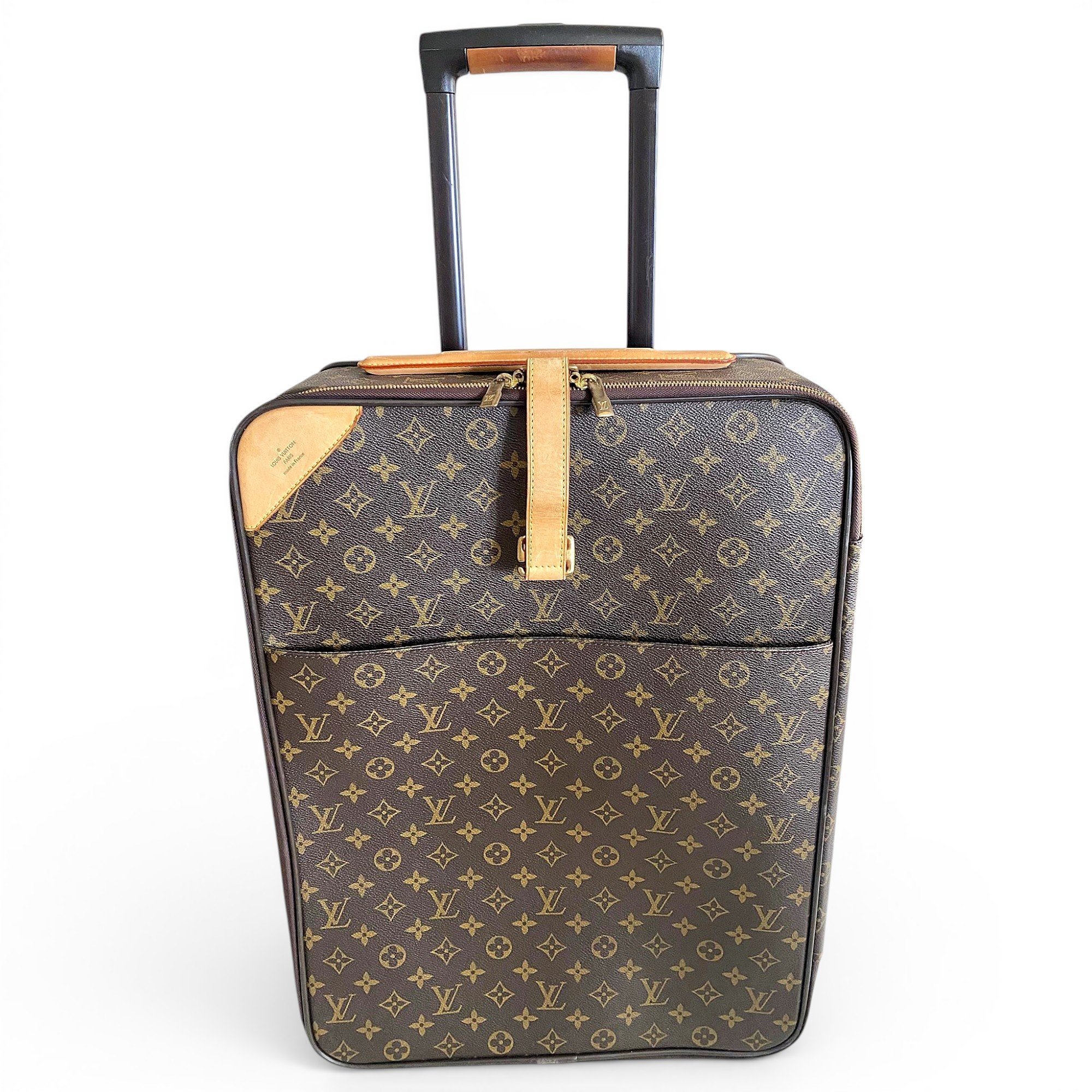 Pegase leather travel bag