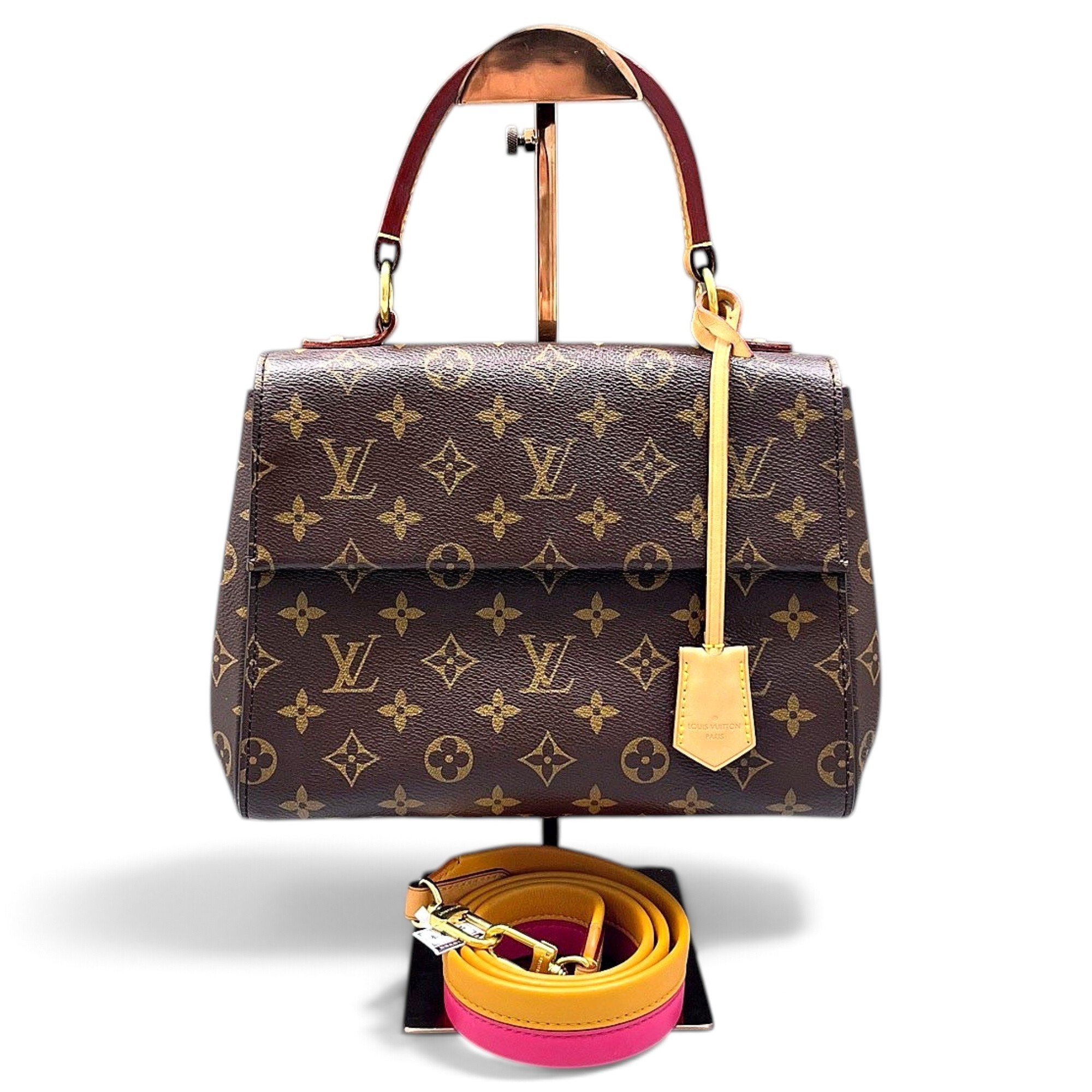 Cluny leather handbag