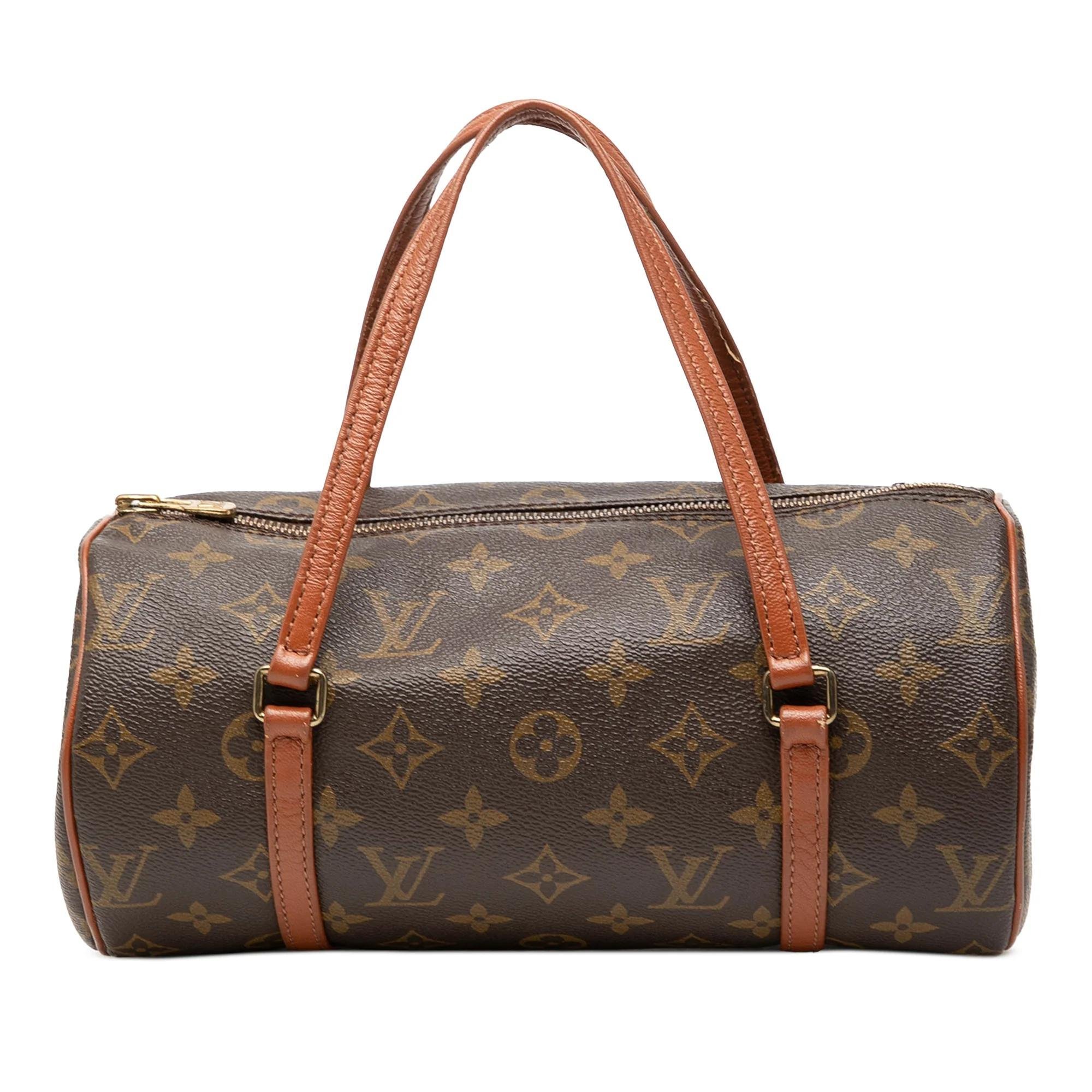 Papillon leather handbag