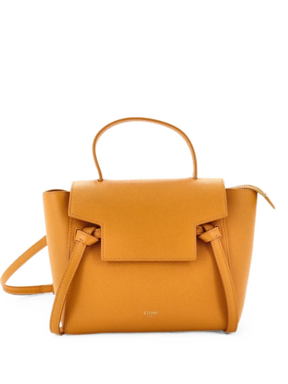 Belt Bag Textured Leather Nano shoulder bag