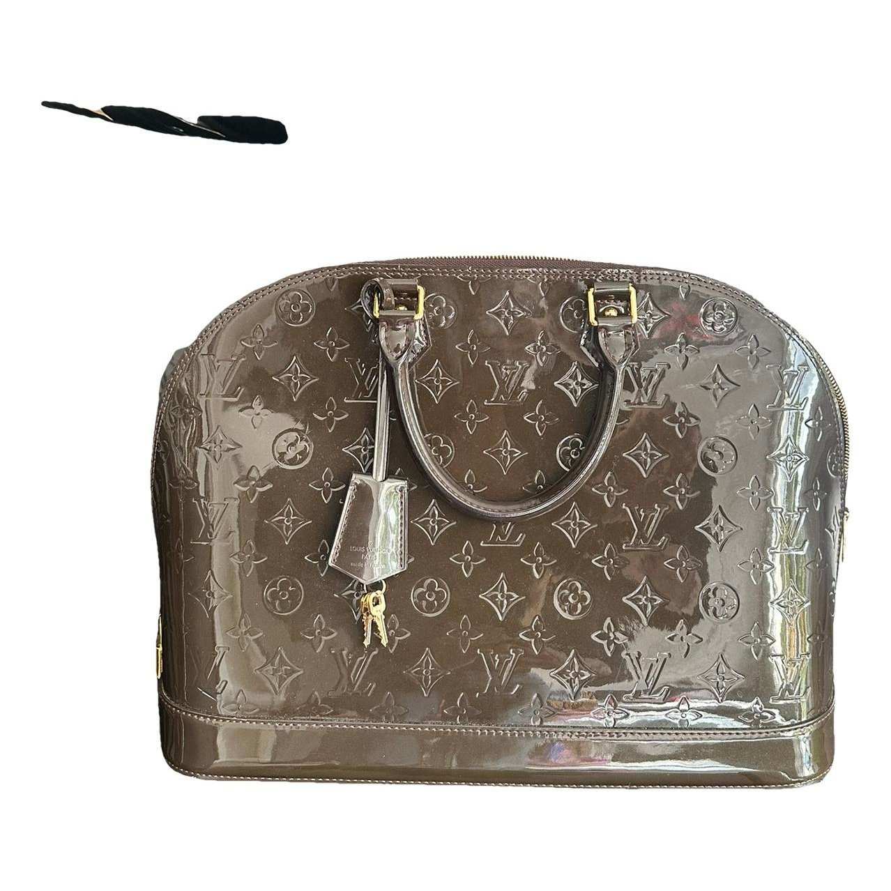 Alma patent leather handbag