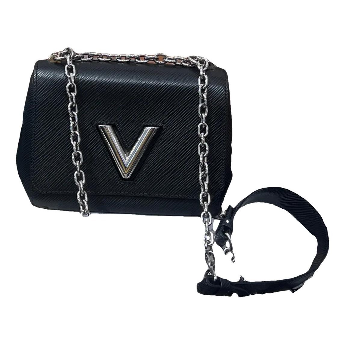 Twist leather crossbody bag