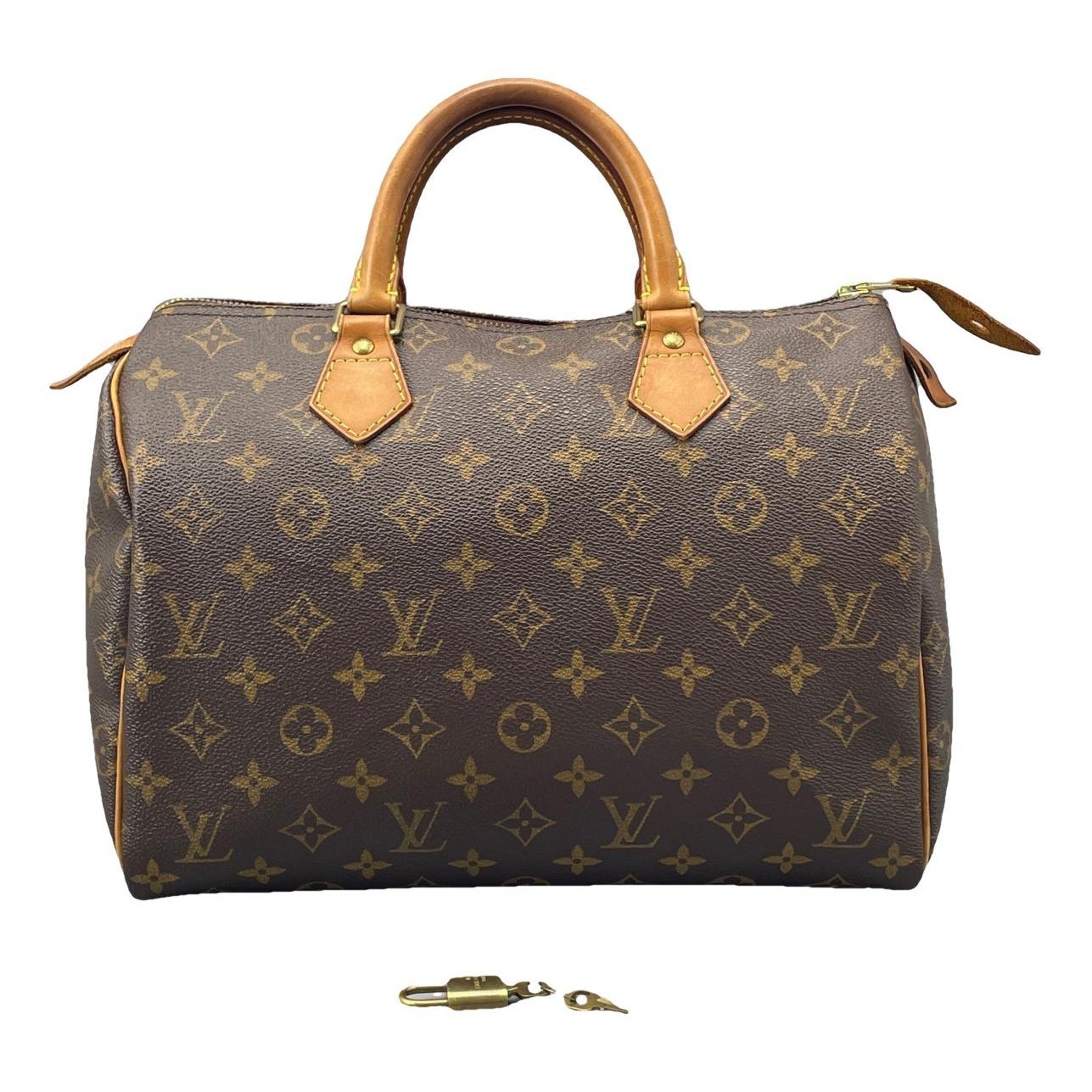 Speedy leather bag