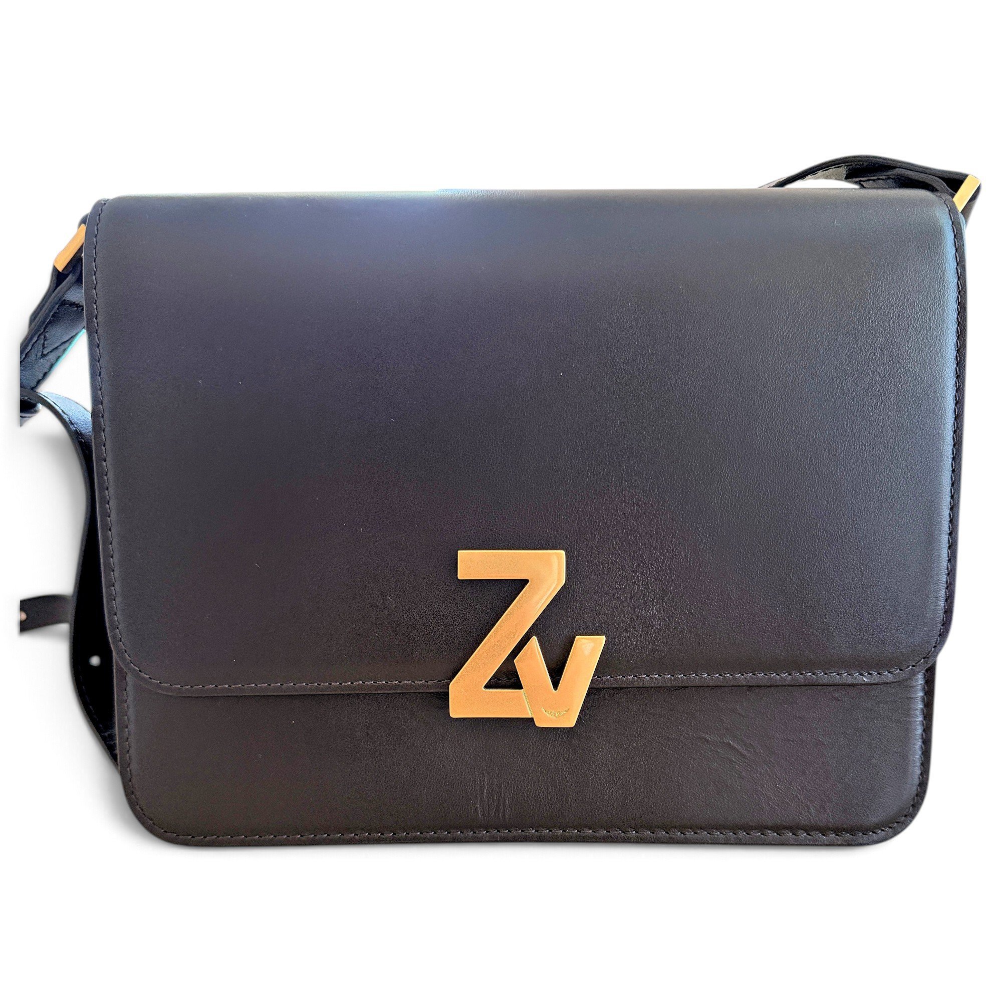 Leather crossbody bag