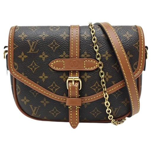 Saumur leather crossbody bag