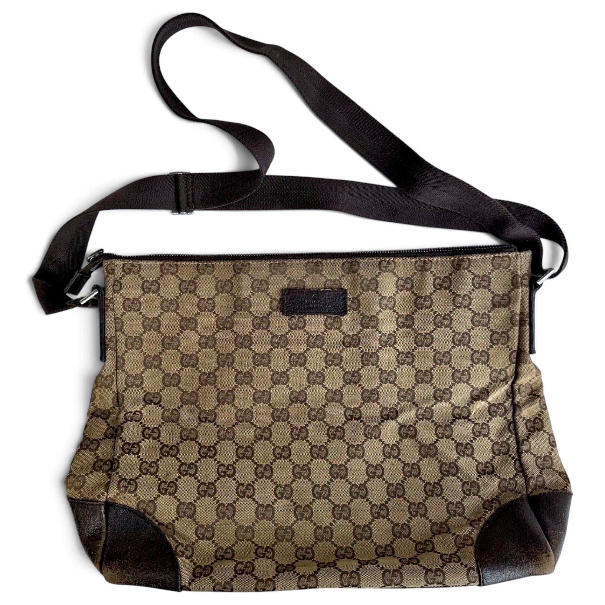 Leather crossbody bag