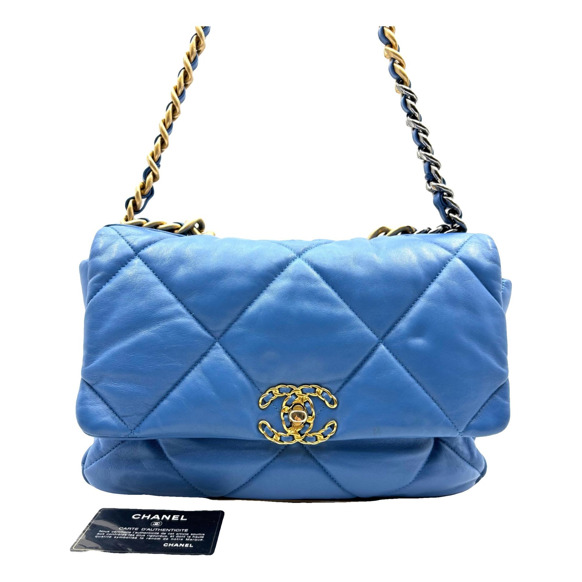 Chanel 19 leather handbag