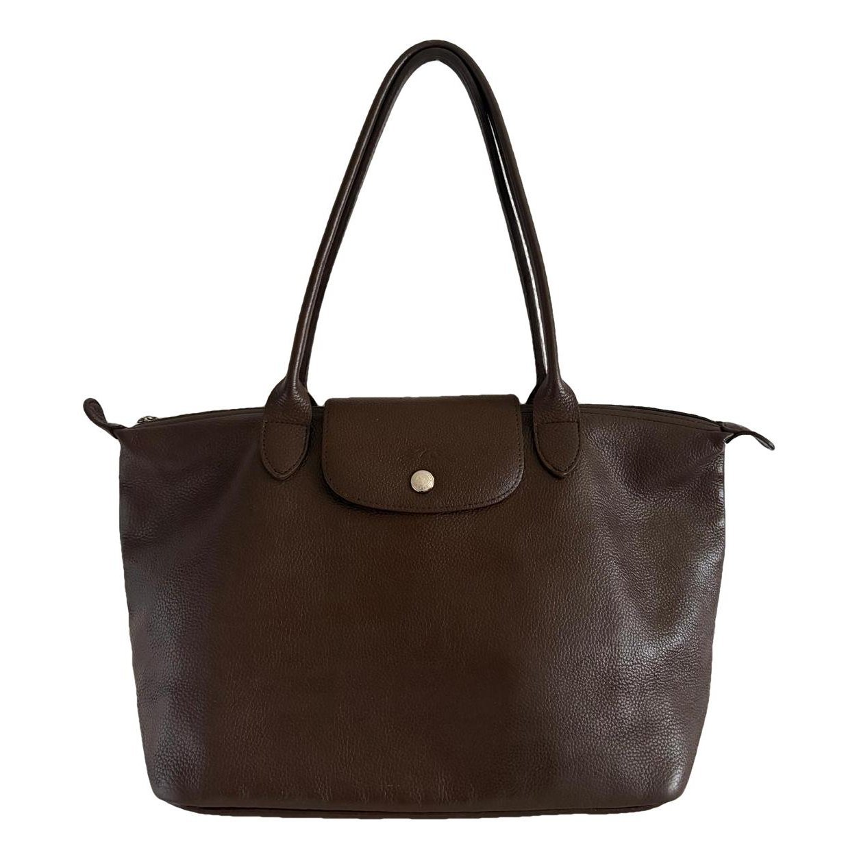 Pliage leather tote