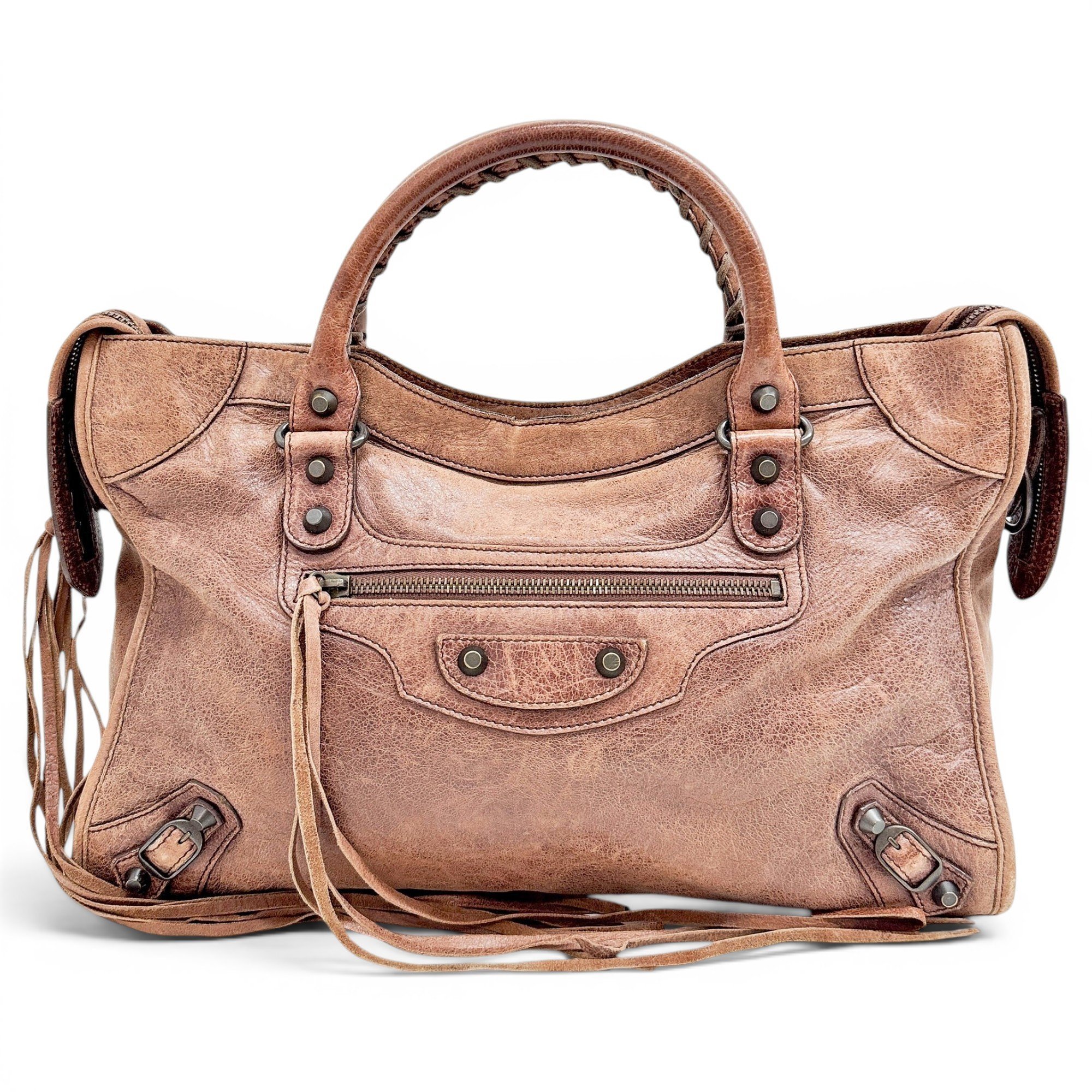 Balenciaga City leather handbag