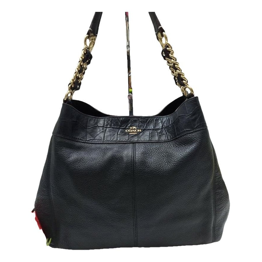 Madison Phoebe leather handbag