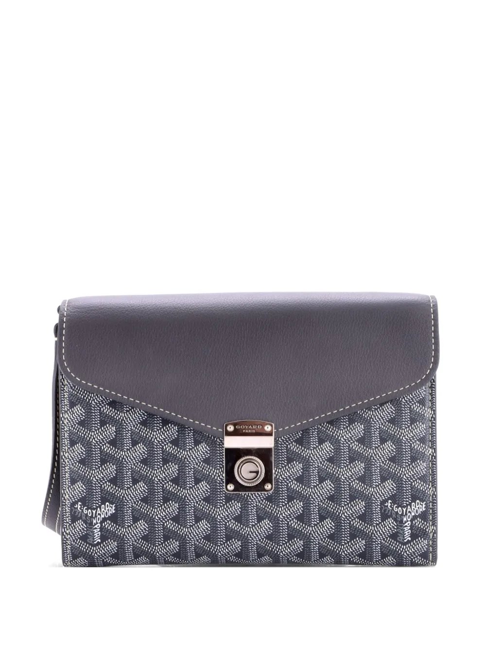 Chypre Wallet on Strap Coated Canvas with Leather crossbody bag