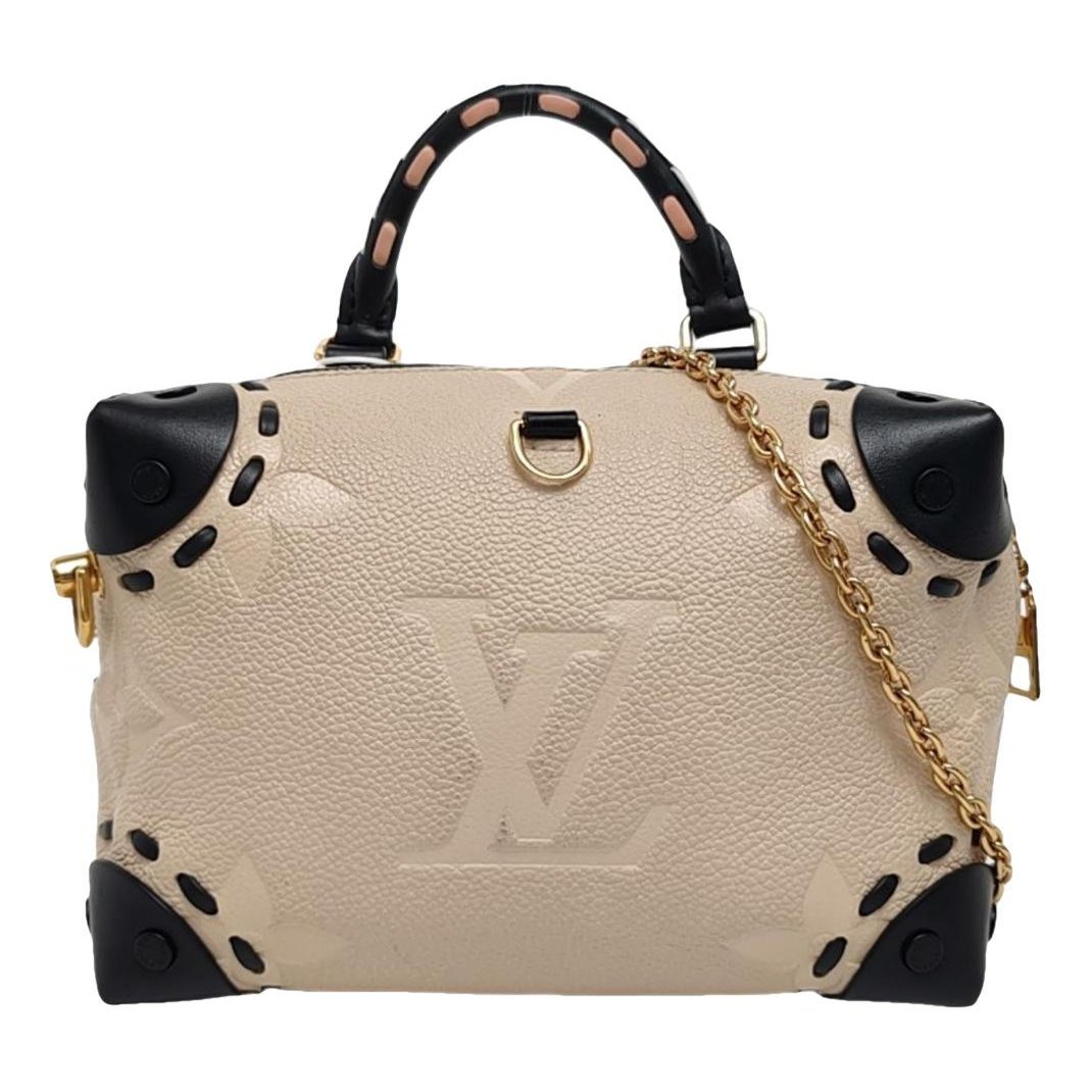Petite Malle Souple leather handbag