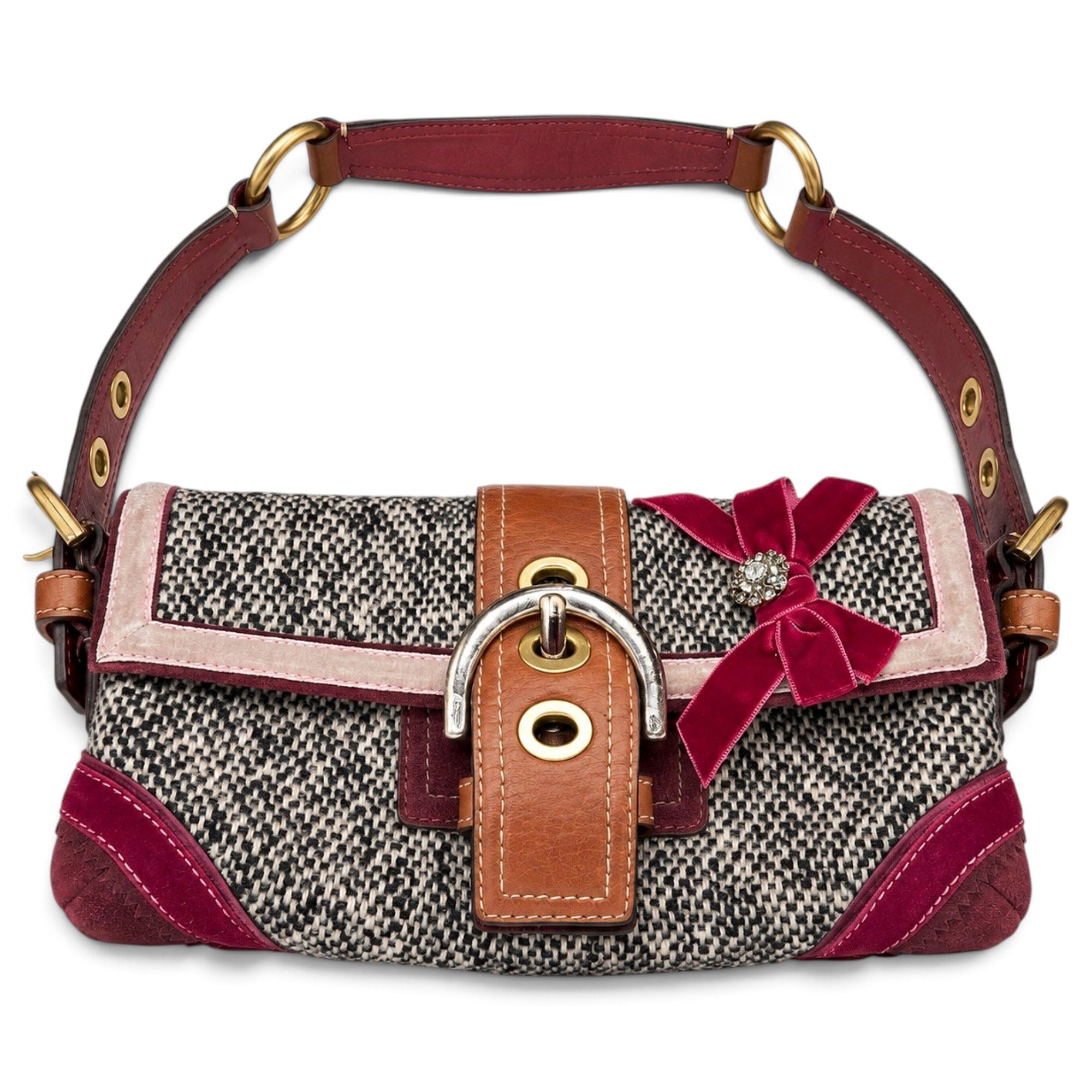 Tweed handbag