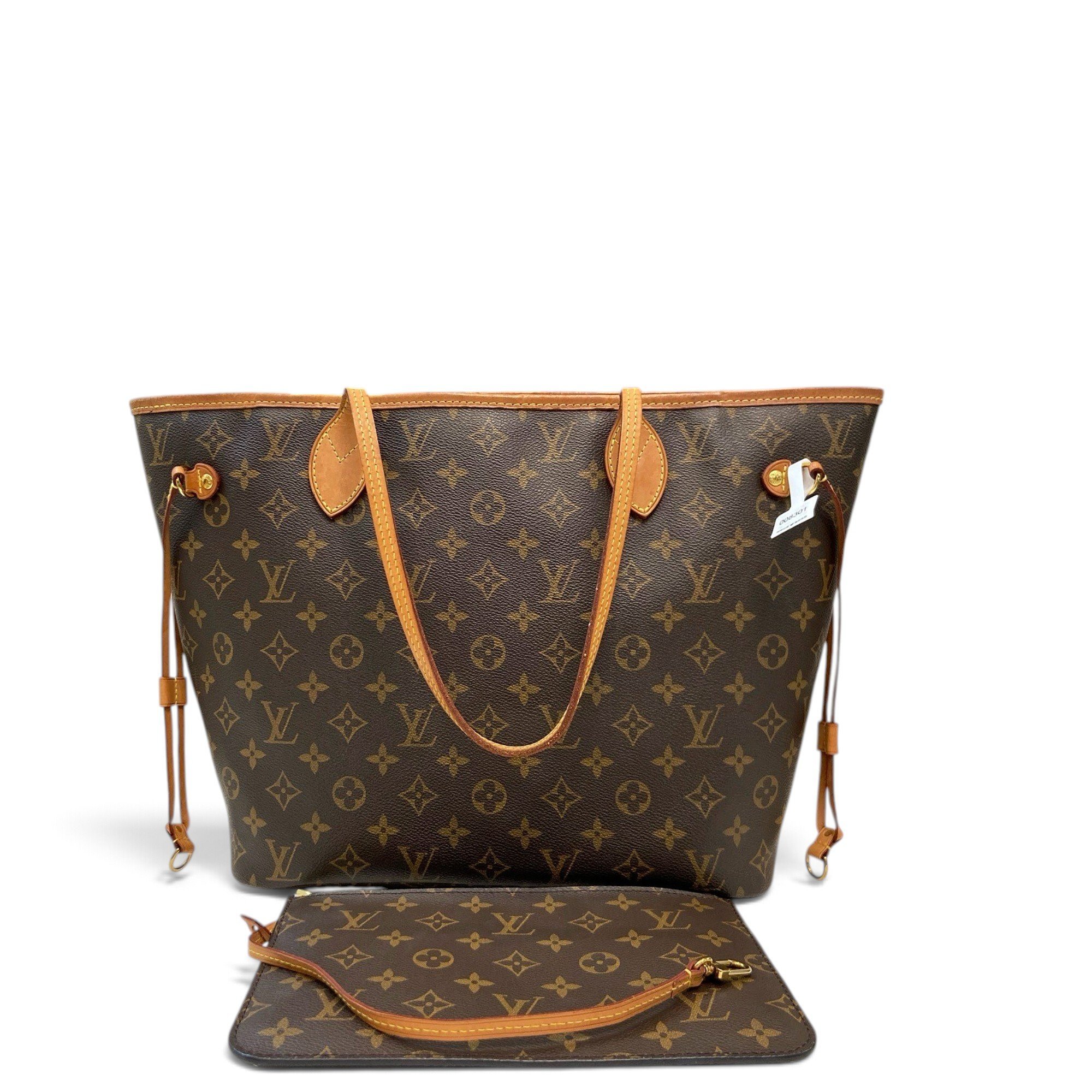 Neverfull leather tote