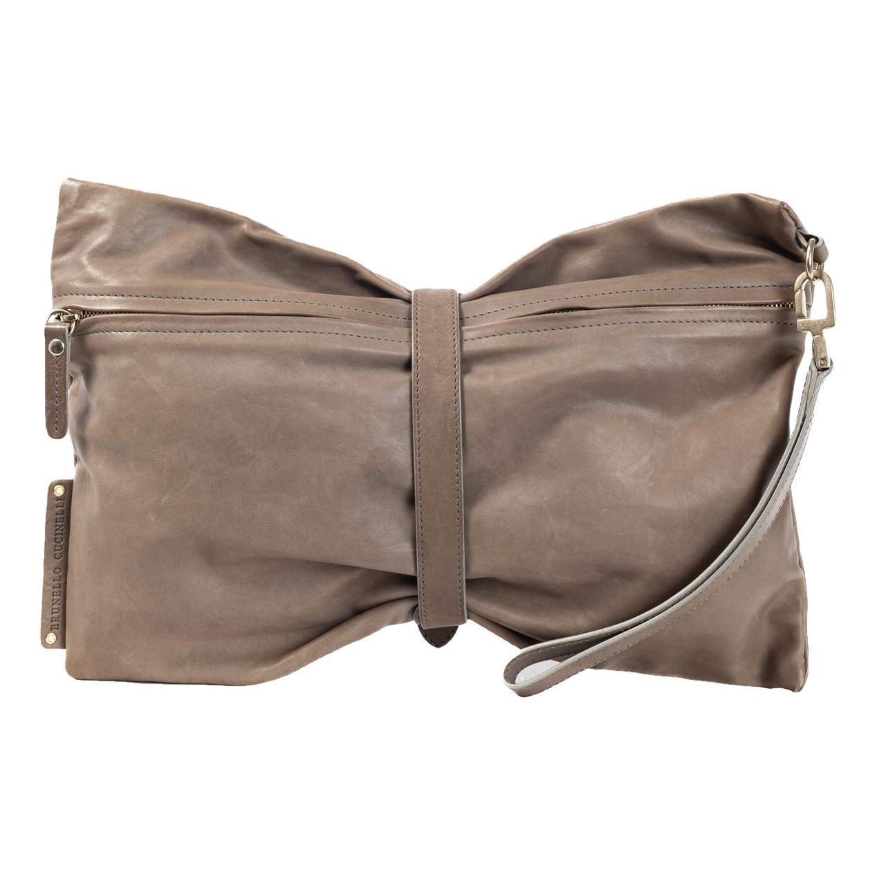 Brunello Cucinelli Leather clutch bag