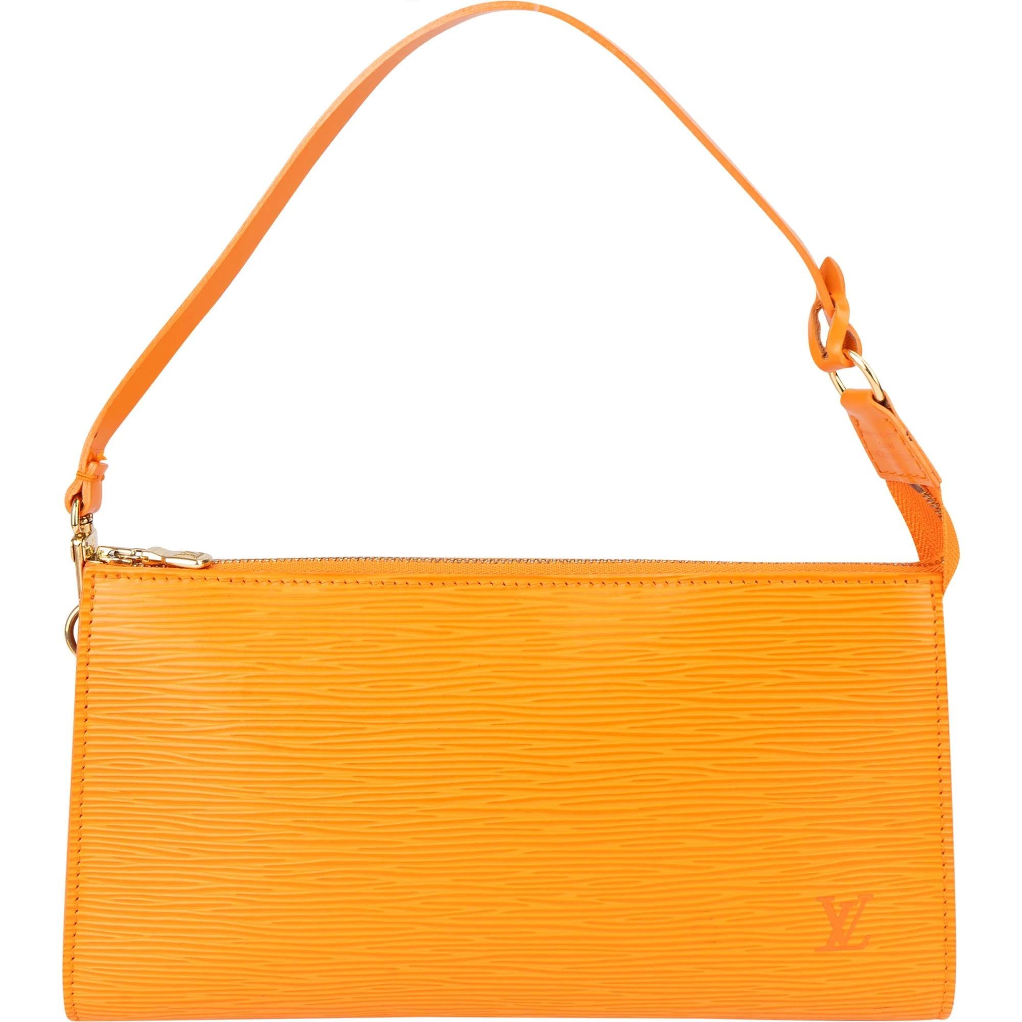 Pochette Accessoire leather handbag