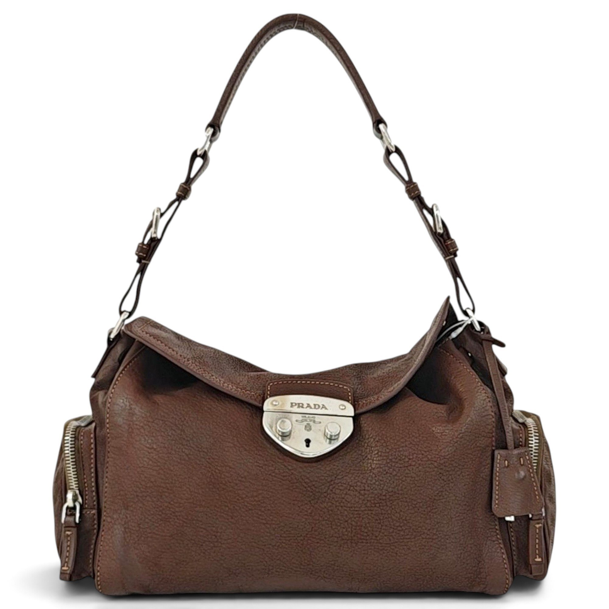Leather handbag