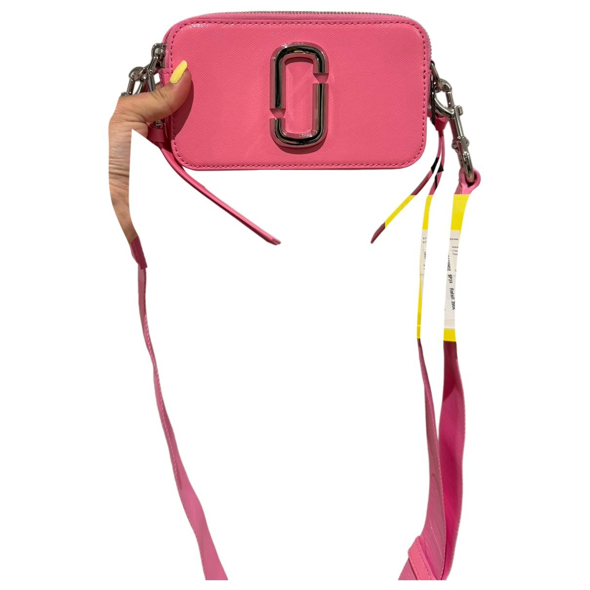 Snapshot leather crossbody bag