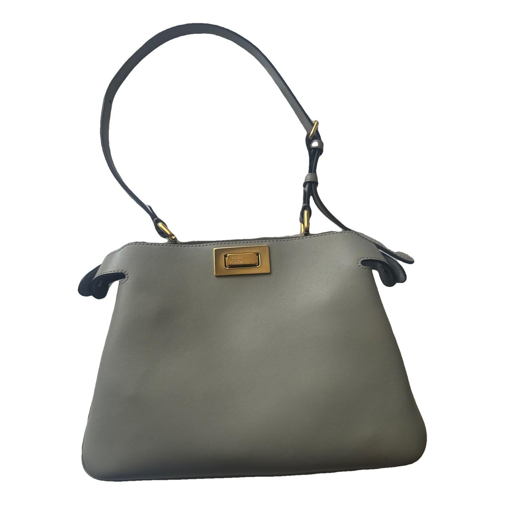 Peekaboo leather handbag