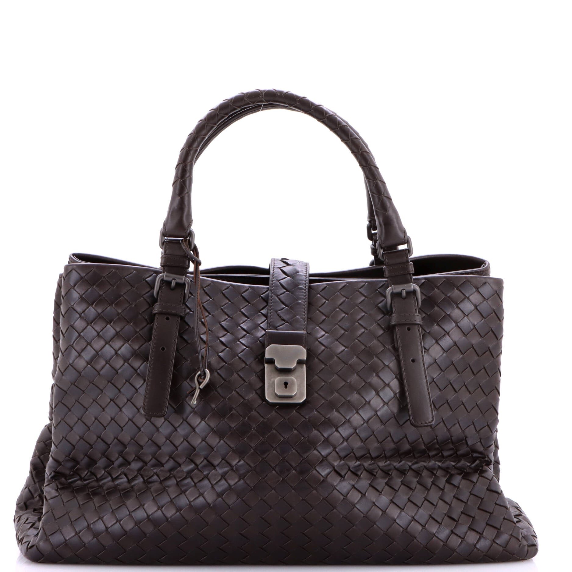 Roma Bag Intrecciato Nappa Medium