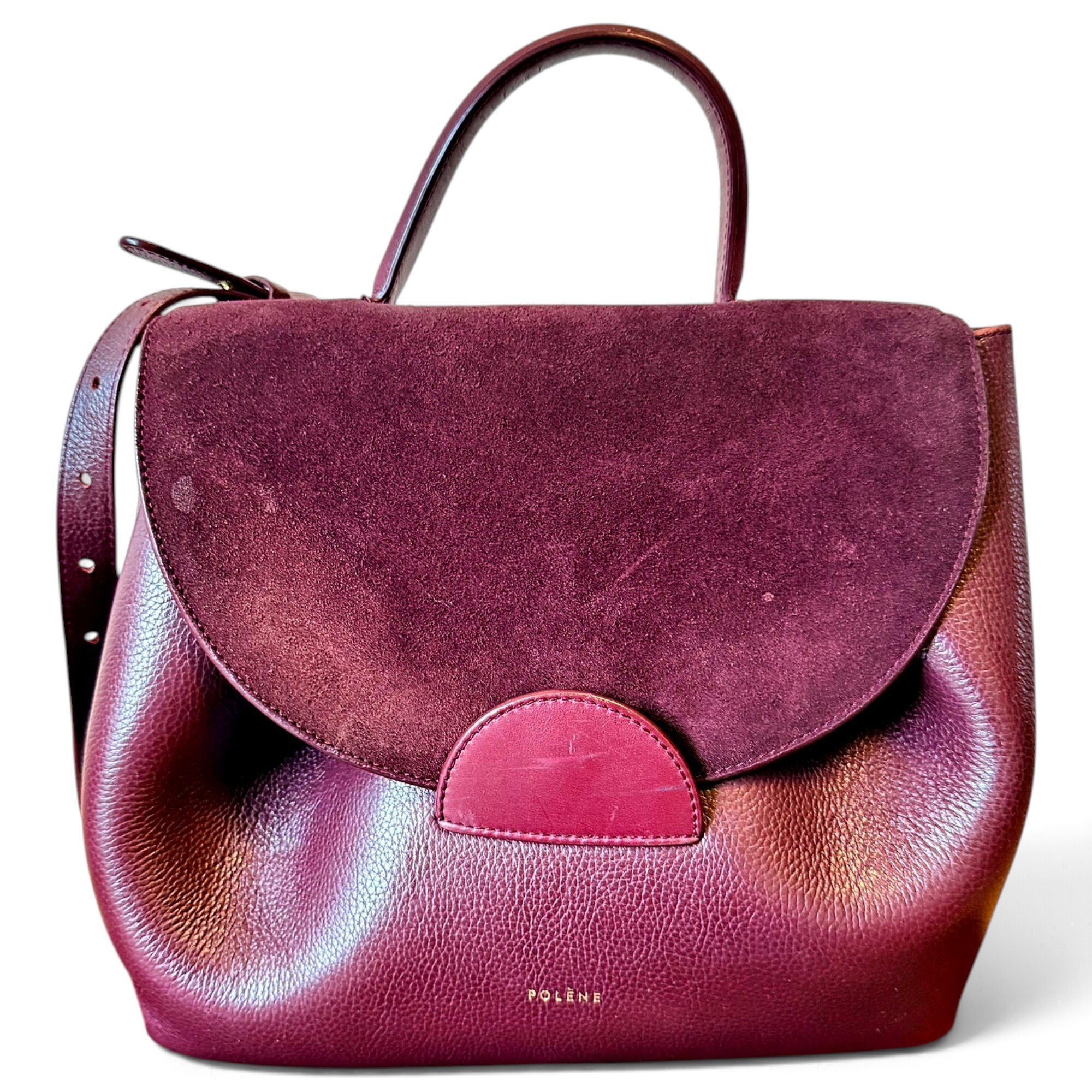 Numéro un leather handbag