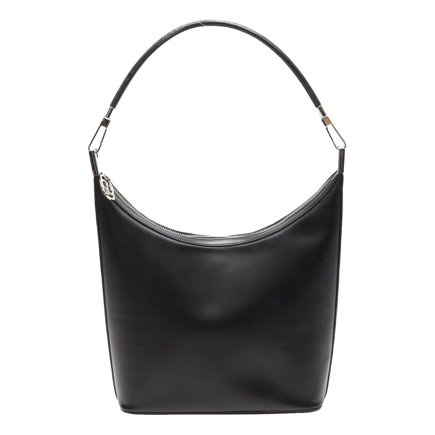 Hobo leather handbag