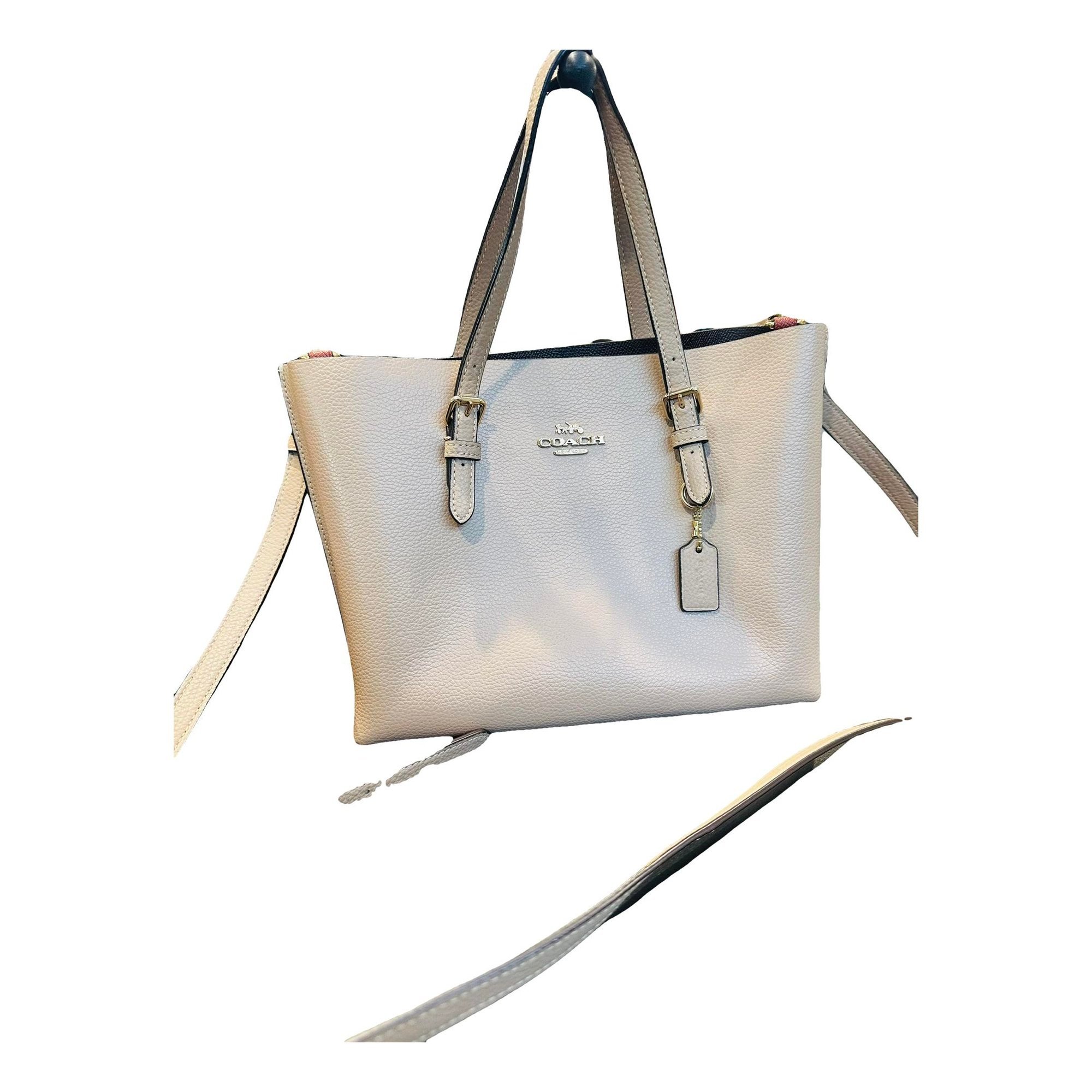Leather tote